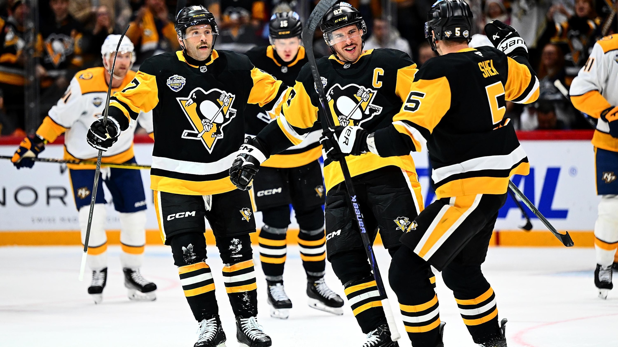 2025 NHL Global Series Sweden: Nashville Predators v Pittsburgh Penguins