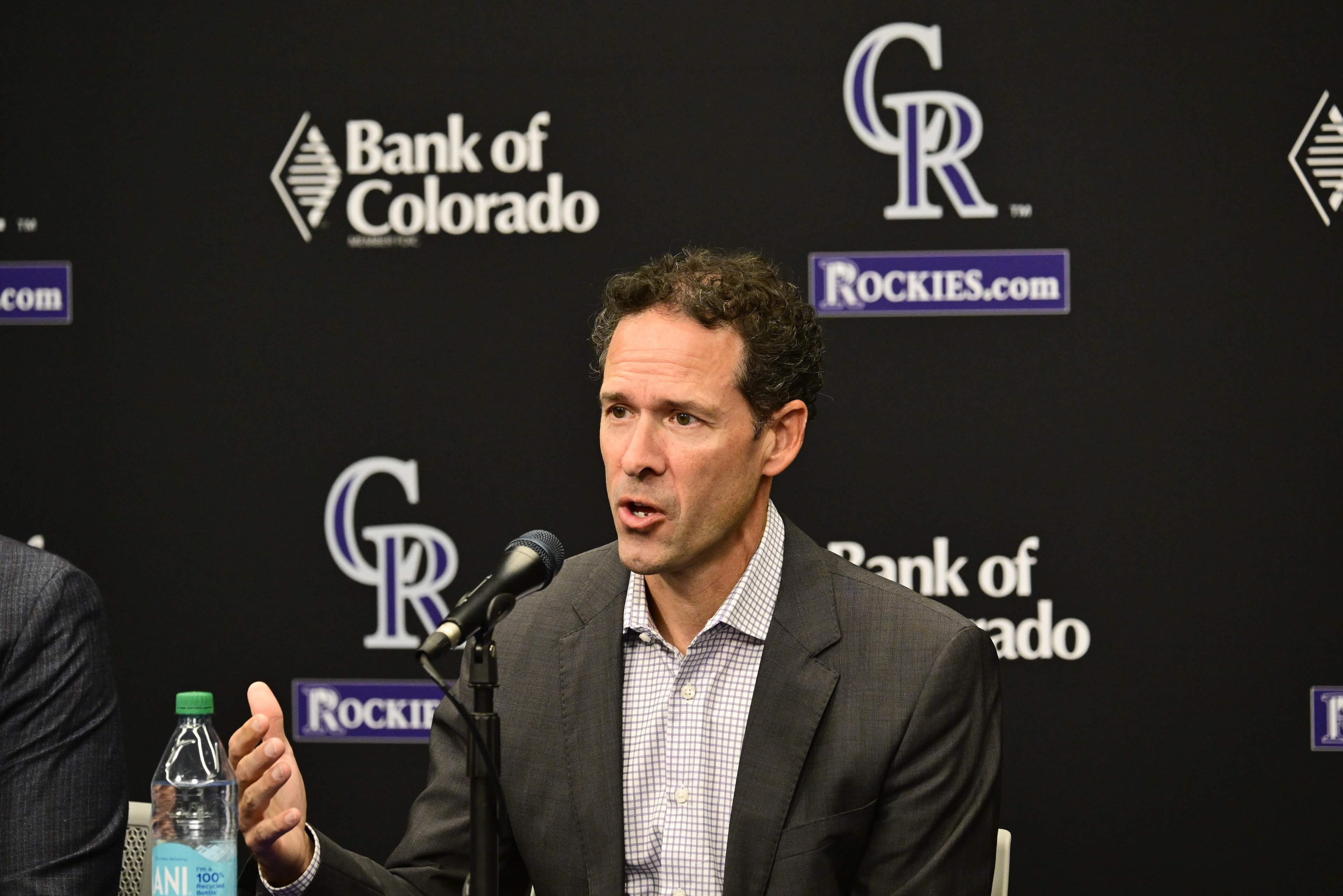 Colorado Rockies new President of Baseball Operations Press Conference Colorado Rockies new President of Baseball Operations Press Conference