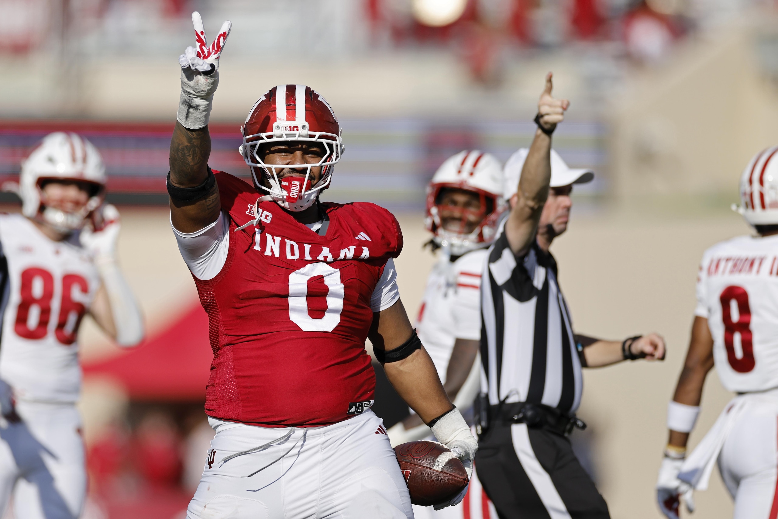 COLLEGE FOOTBALL: NOV 15 Wisconsin at Indiana