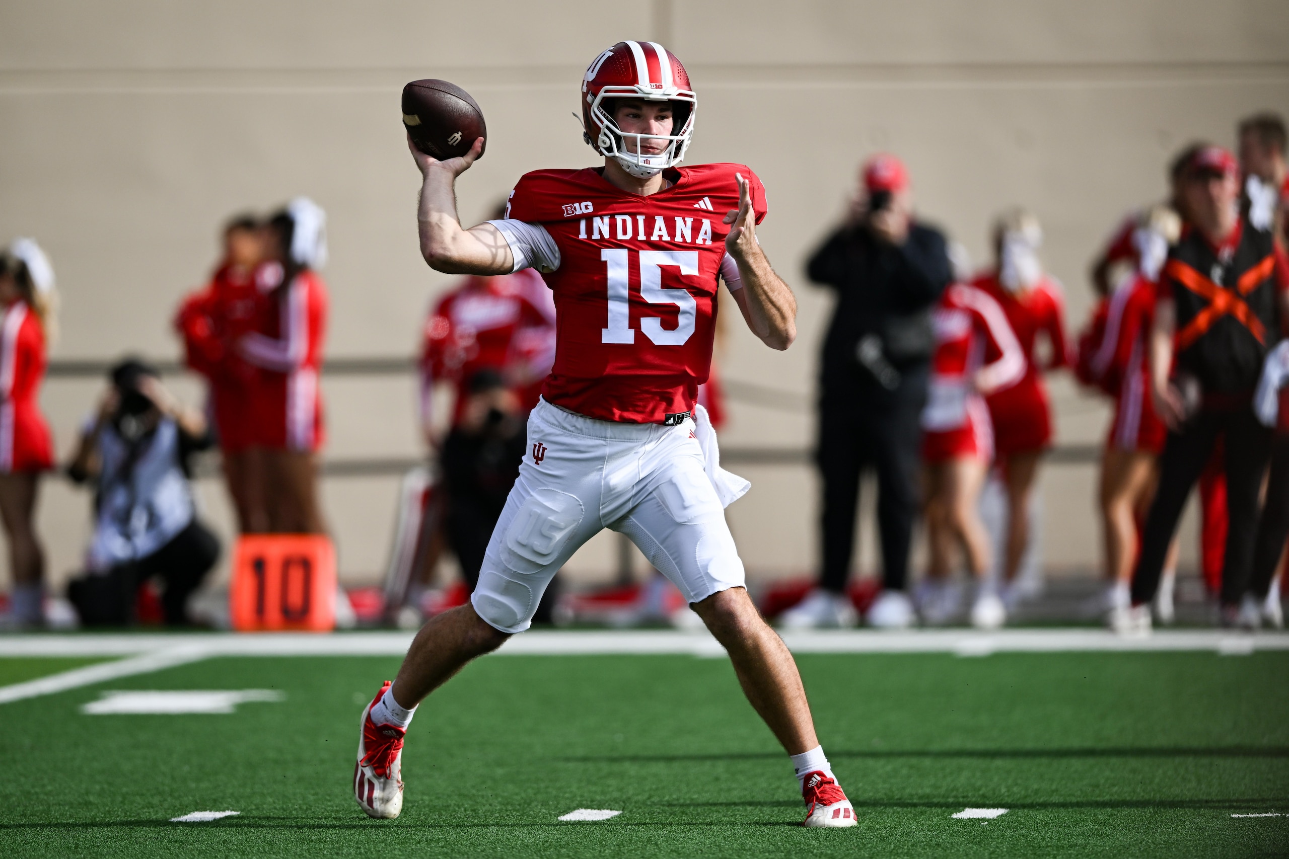 COLLEGE FOOTBALL: NOV 15 Wisconsin at Indiana