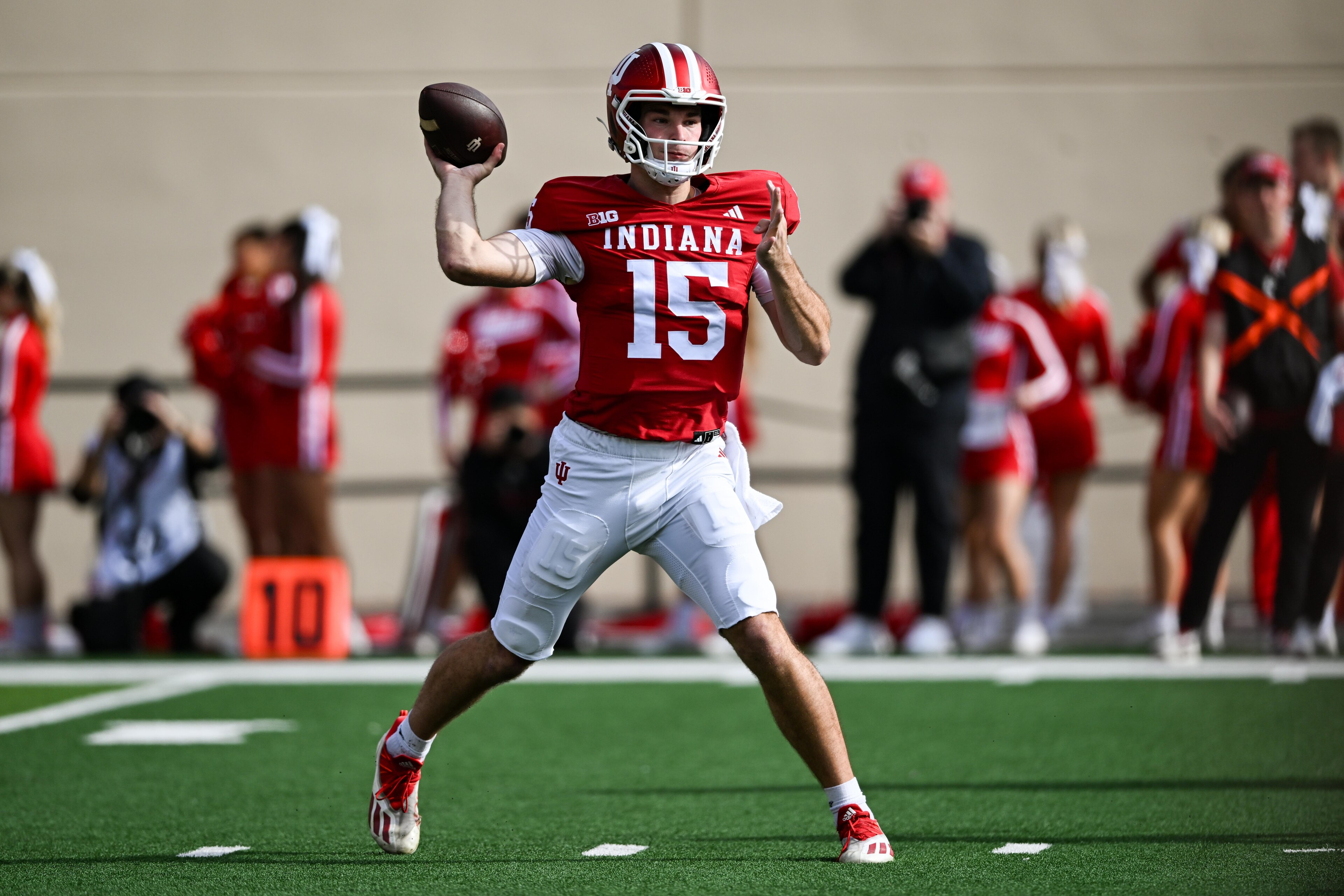 COLLEGE FOOTBALL: NOV 15 Wisconsin at Indiana