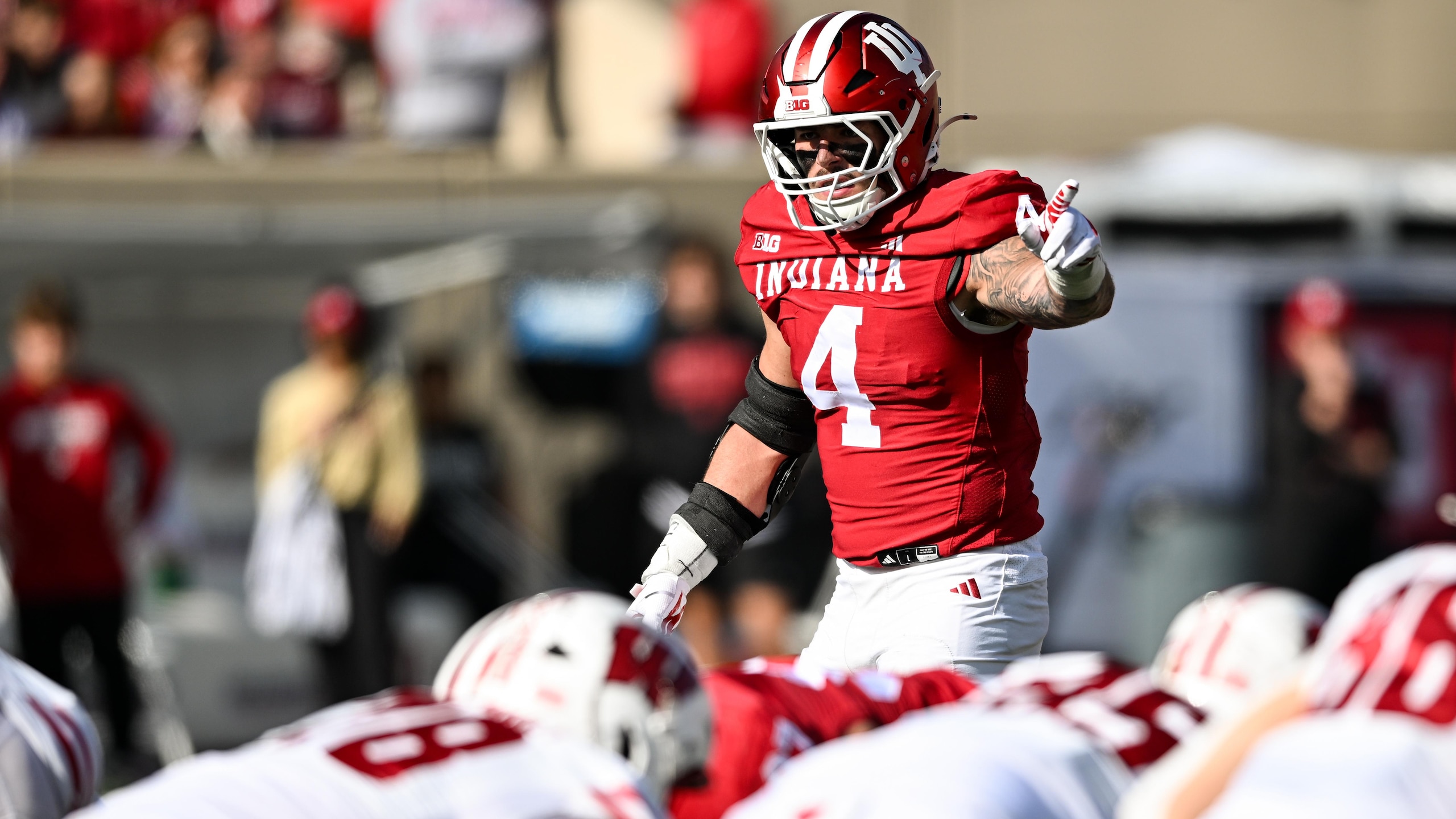 COLLEGE FOOTBALL: NOV 15 Wisconsin at Indiana COLLEGE FOOTBALL: NOV 15 Wisconsin at Indiana