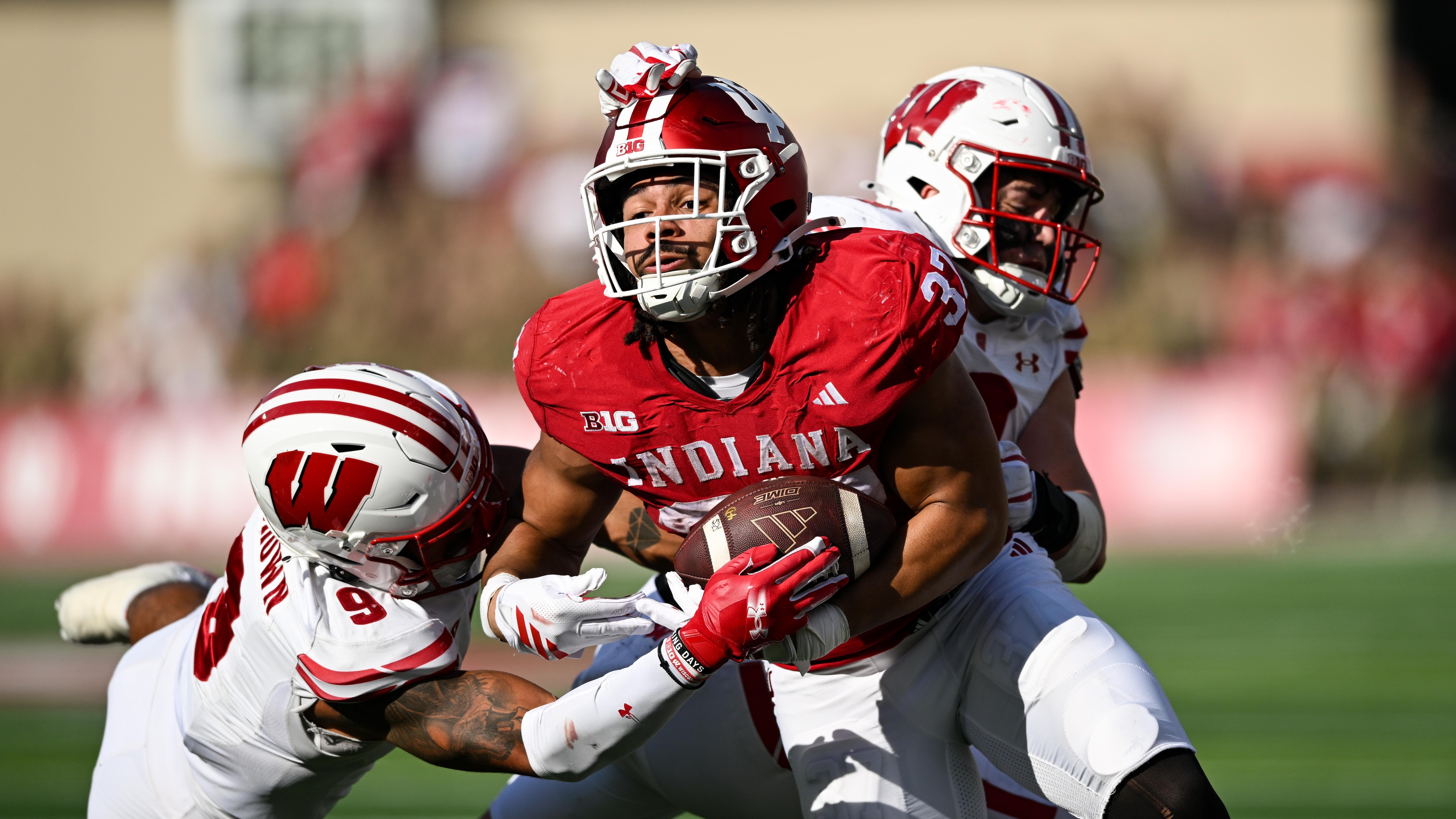 COLLEGE FOOTBALL: NOV 15 Wisconsin at Indiana