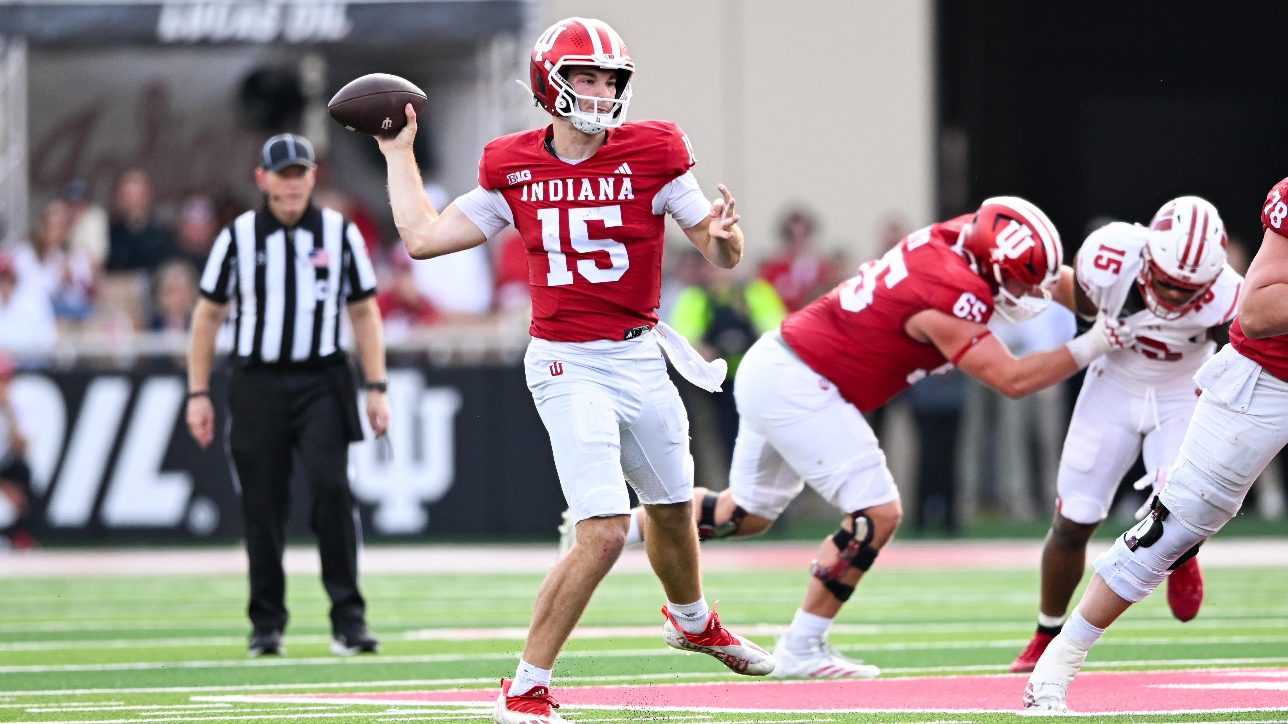 COLLEGE FOOTBALL: NOV 15 Wisconsin at Indiana