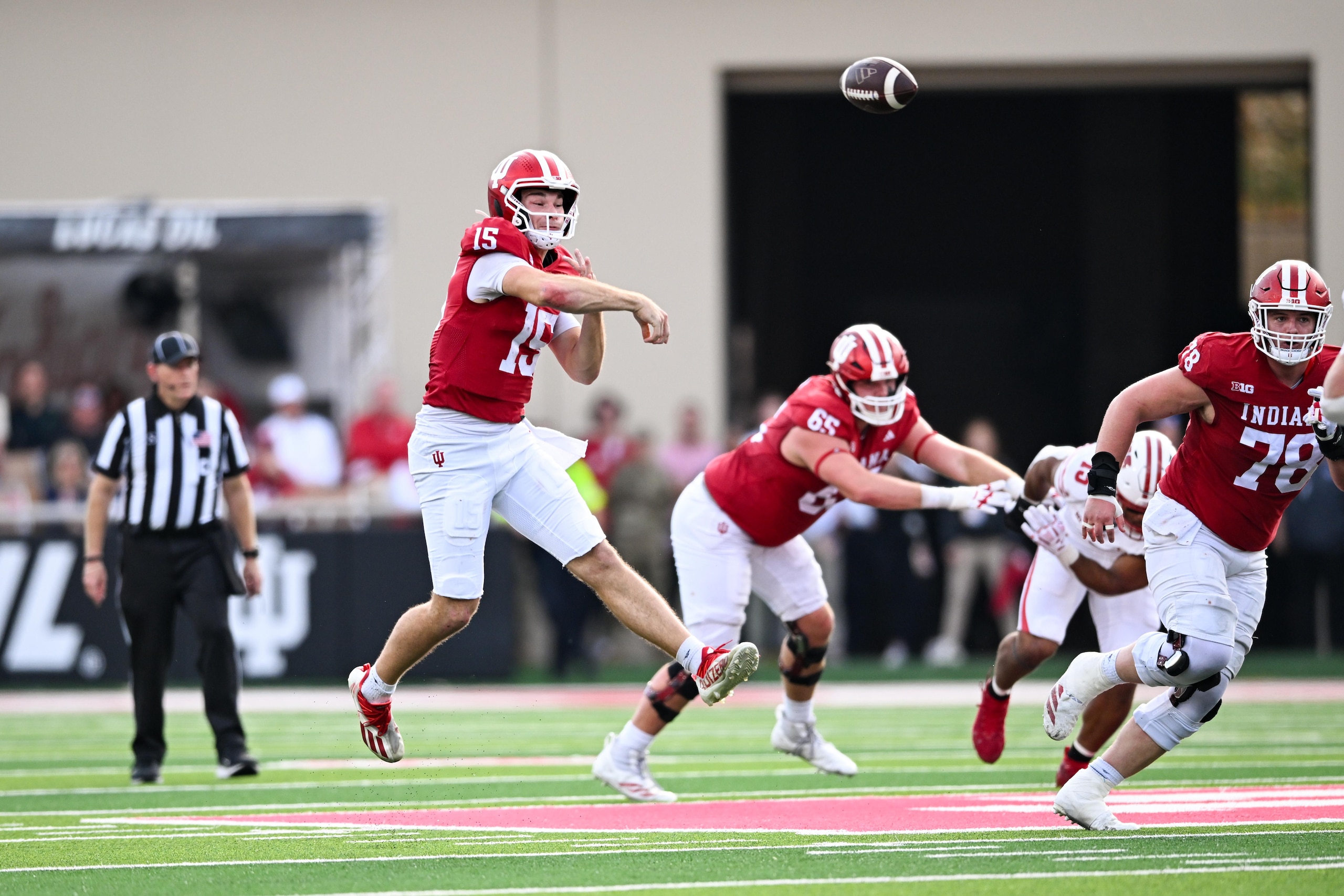 COLLEGE FOOTBALL: NOV 15 Wisconsin at Indiana