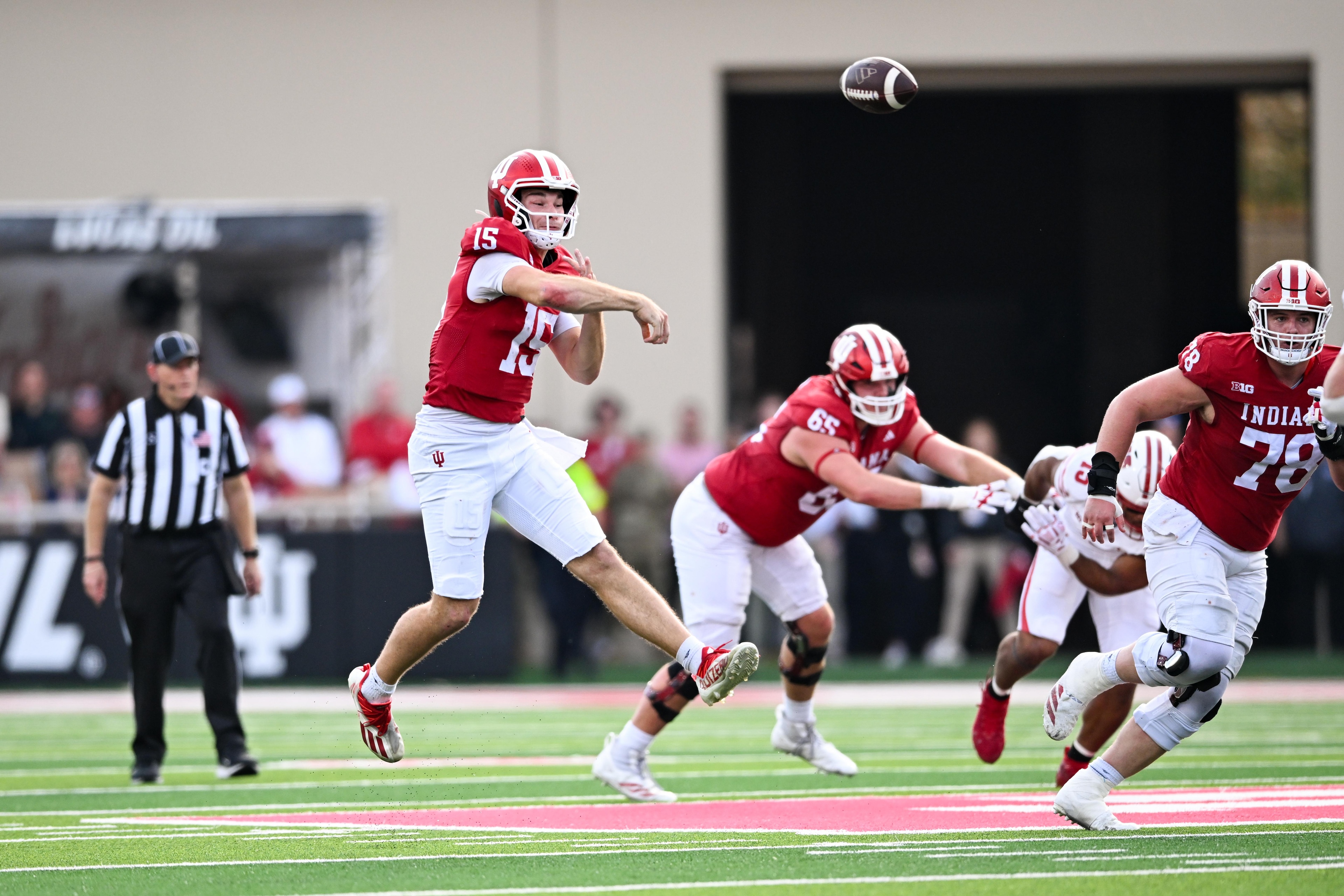 COLLEGE FOOTBALL: NOV 15 Wisconsin at Indiana