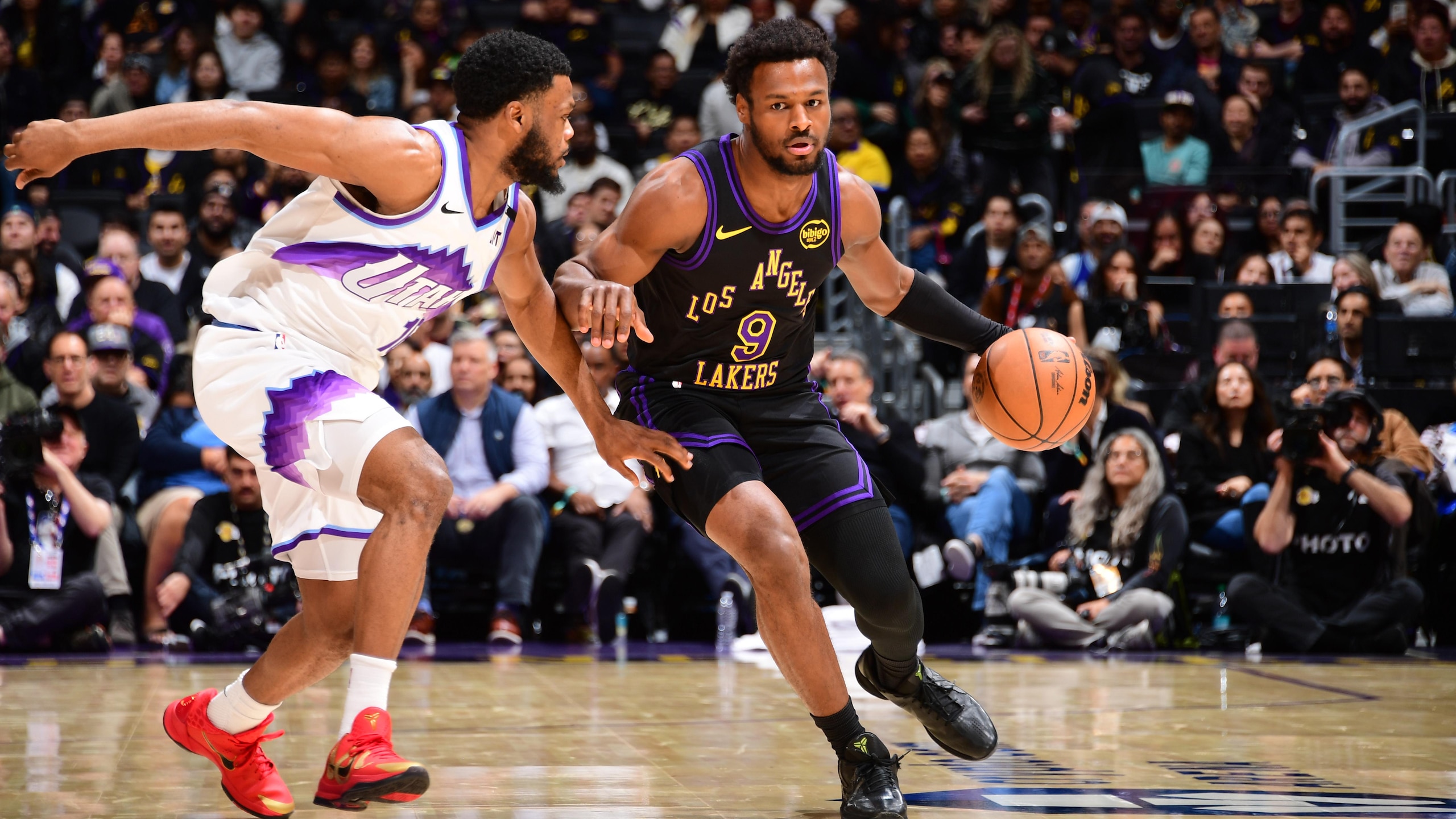 Utah Jazz v Los Angeles Lakers
