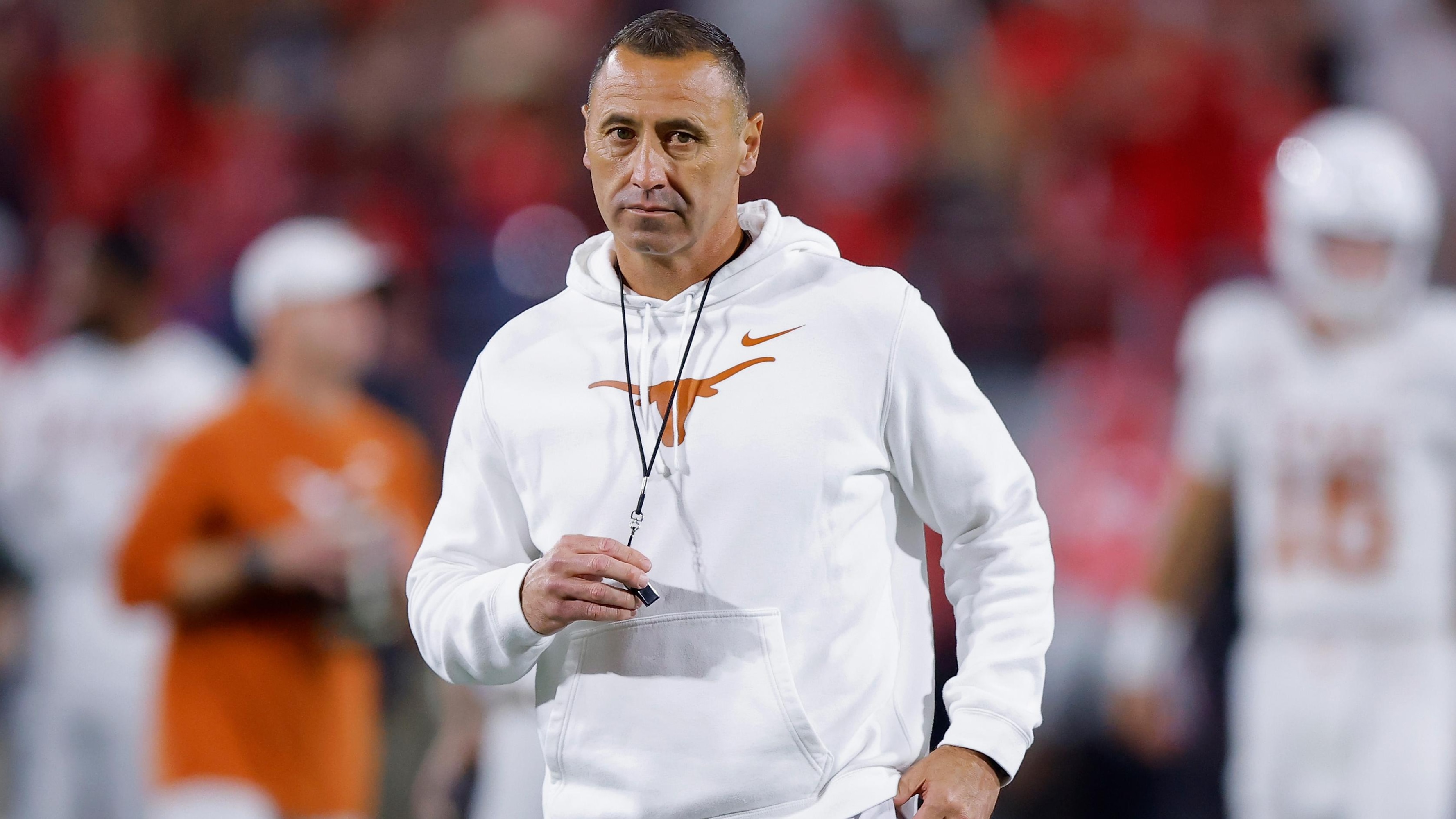 Steve Sarkisian Sounds Off on Rumors He Could Leave Texas After Titans Buzz