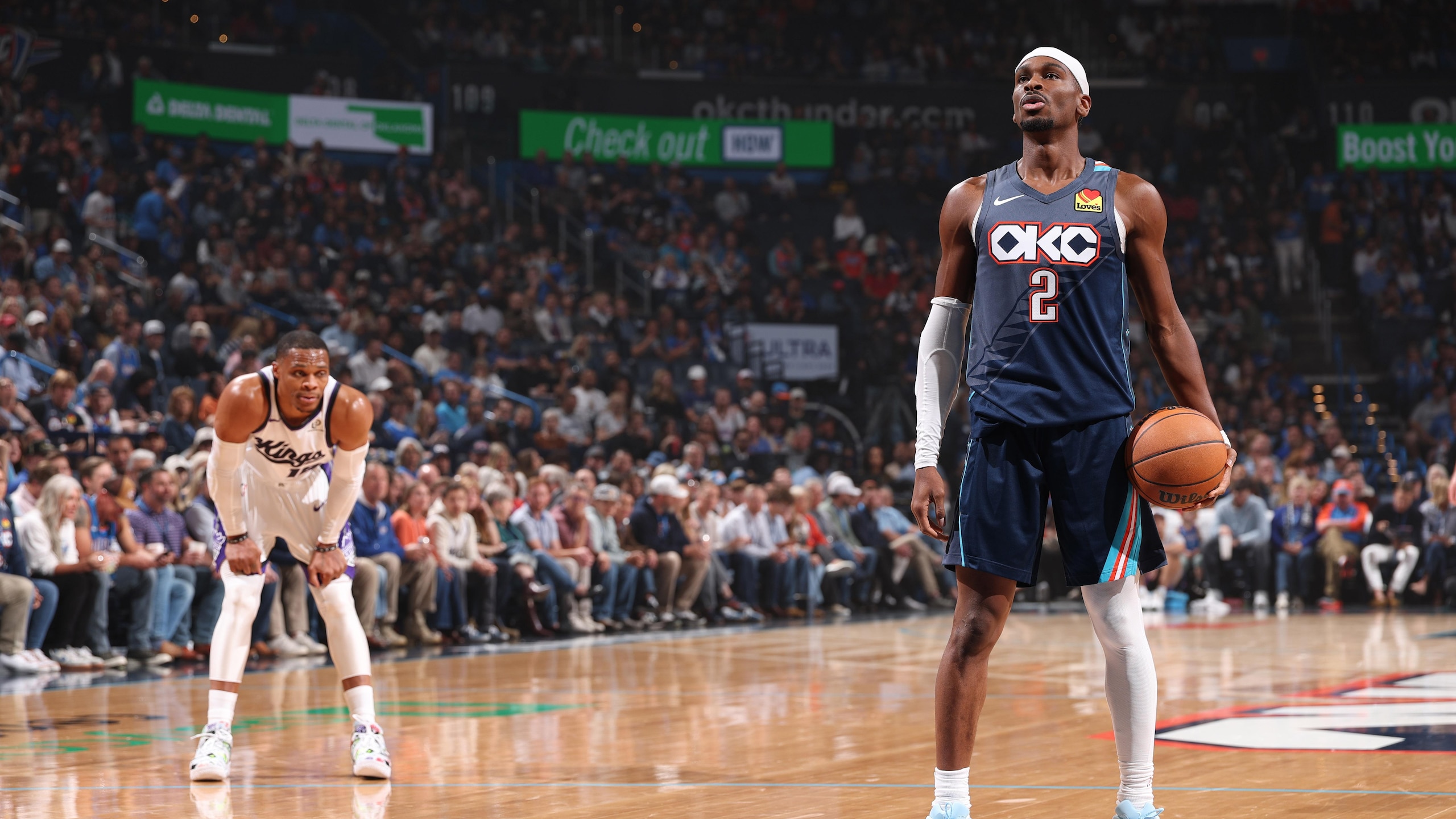 Sacramento Kings v Oklahoma City Thunder