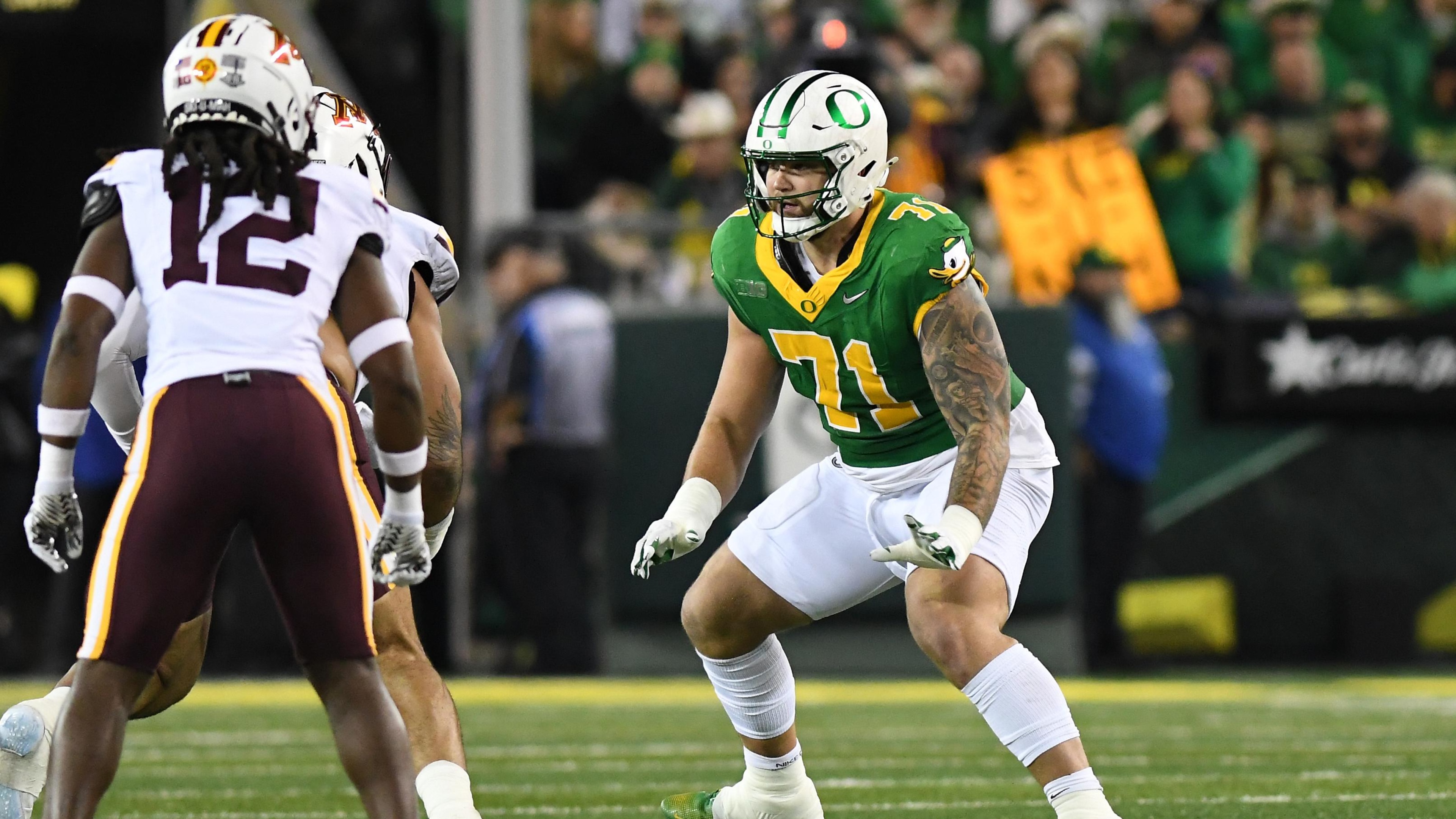 COLLEGE FOOTBALL: NOV 14 Minnesota at Oregon COLLEGE FOOTBALL: NOV 14 Minnesota at Oregon