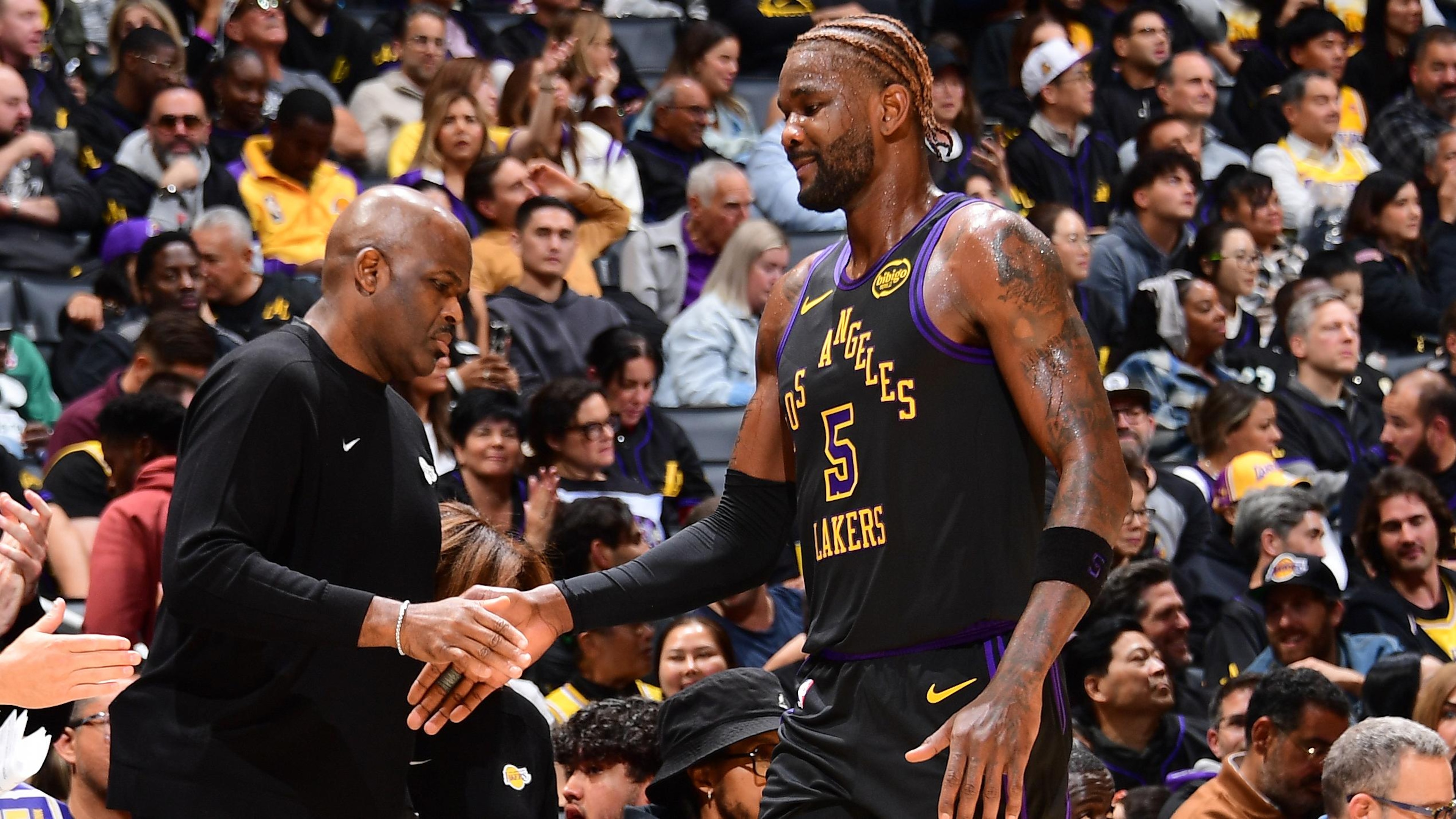 Utah Jazz v Los Angeles Lakers Utah Jazz v Los Angeles Lakers