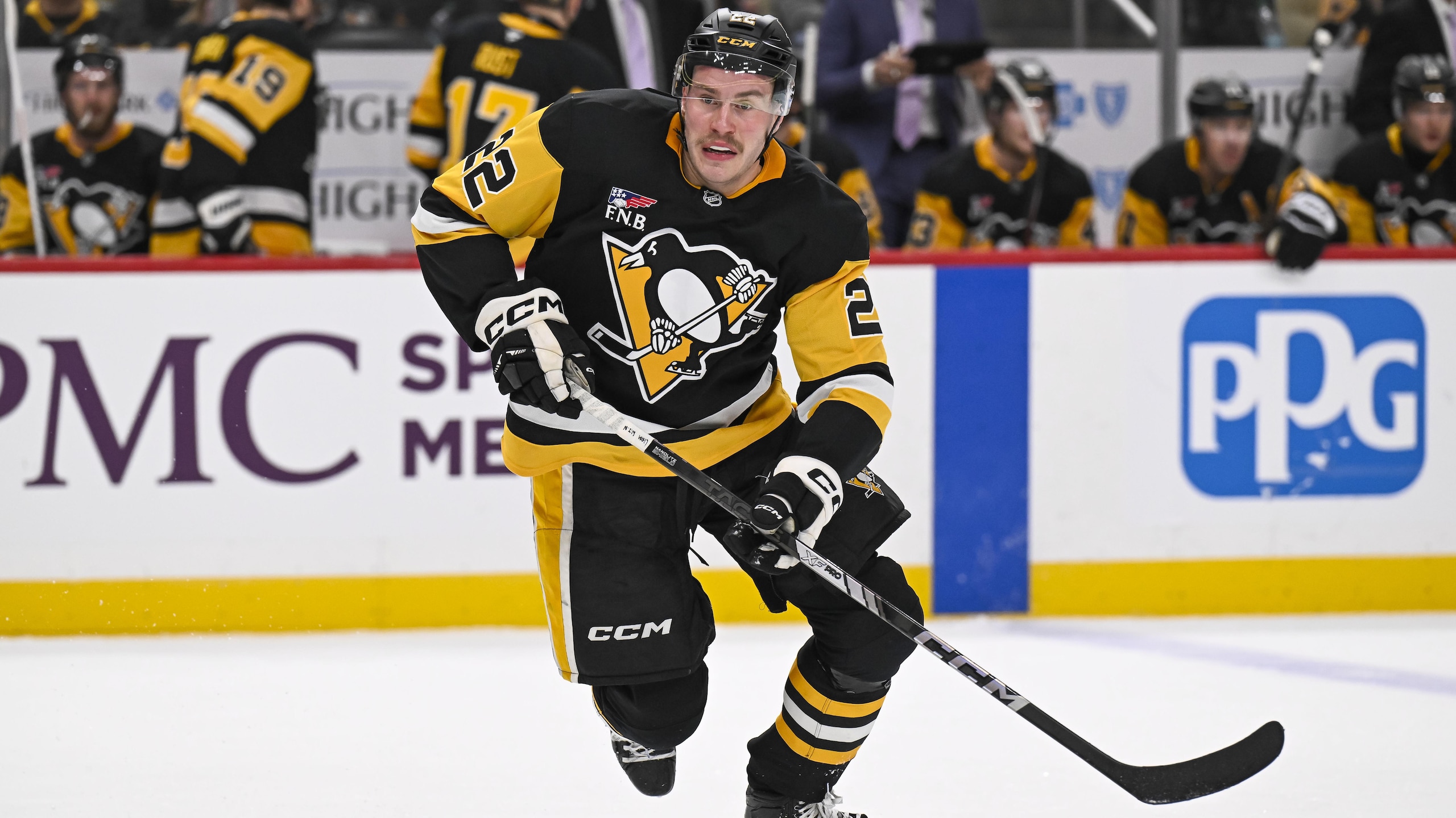 NHL: NOV 21 Wild at Penguins