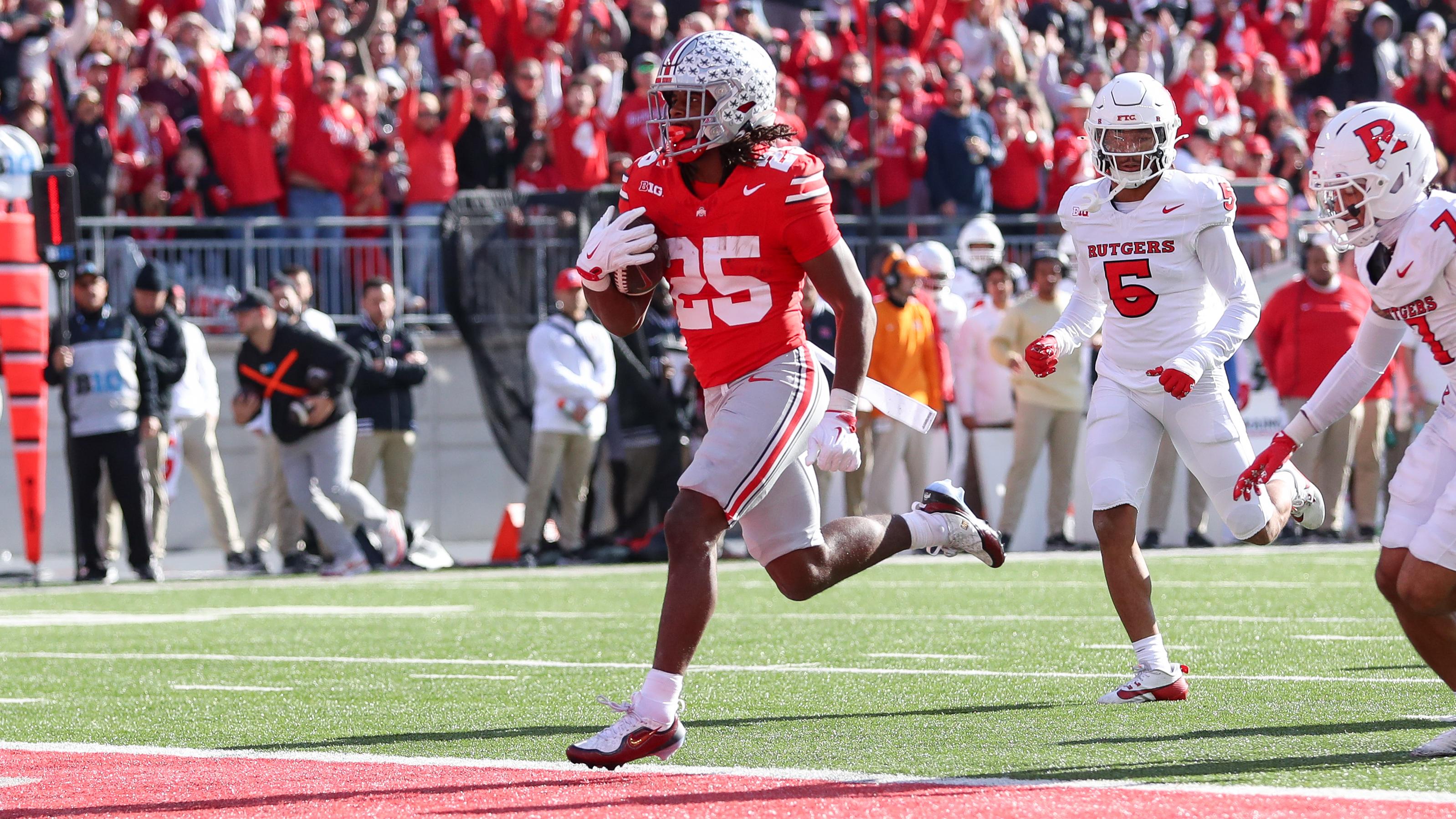 COLLEGE FOOTBALL: NOV 22 Rutgers at Ohio State