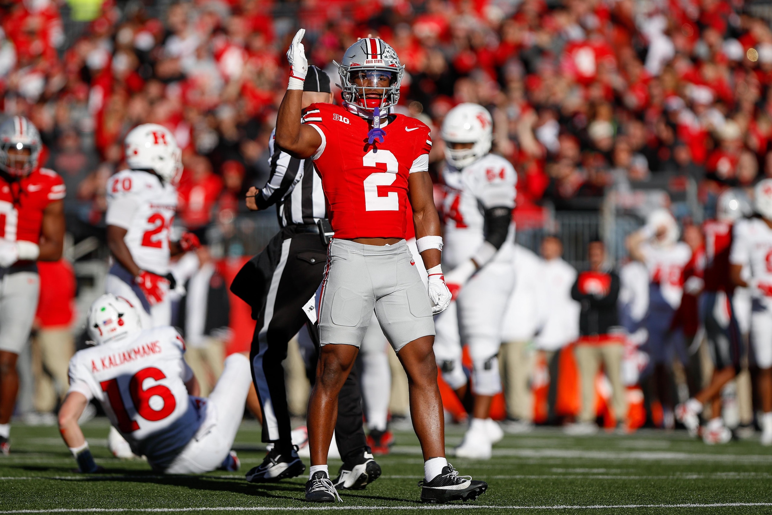 COLLEGE FOOTBALL: NOV 22 Rutgers at Ohio State COLLEGE FOOTBALL: NOV 22 Rutgers at Ohio State