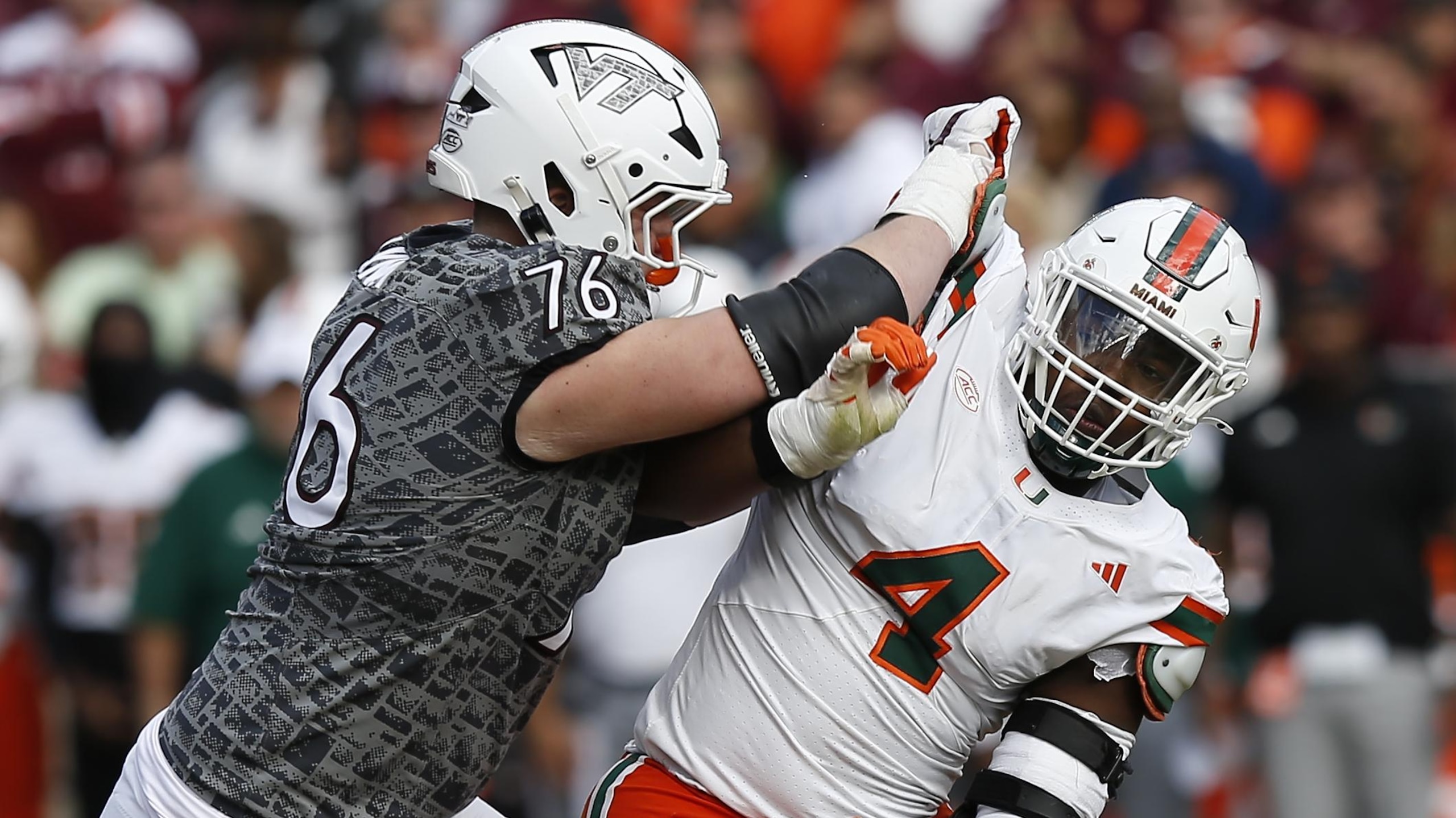 COLLEGE FOOTBALL: NOV 22 Miami at Virginia Tech COLLEGE FOOTBALL: NOV 22 Miami at Virginia Tech