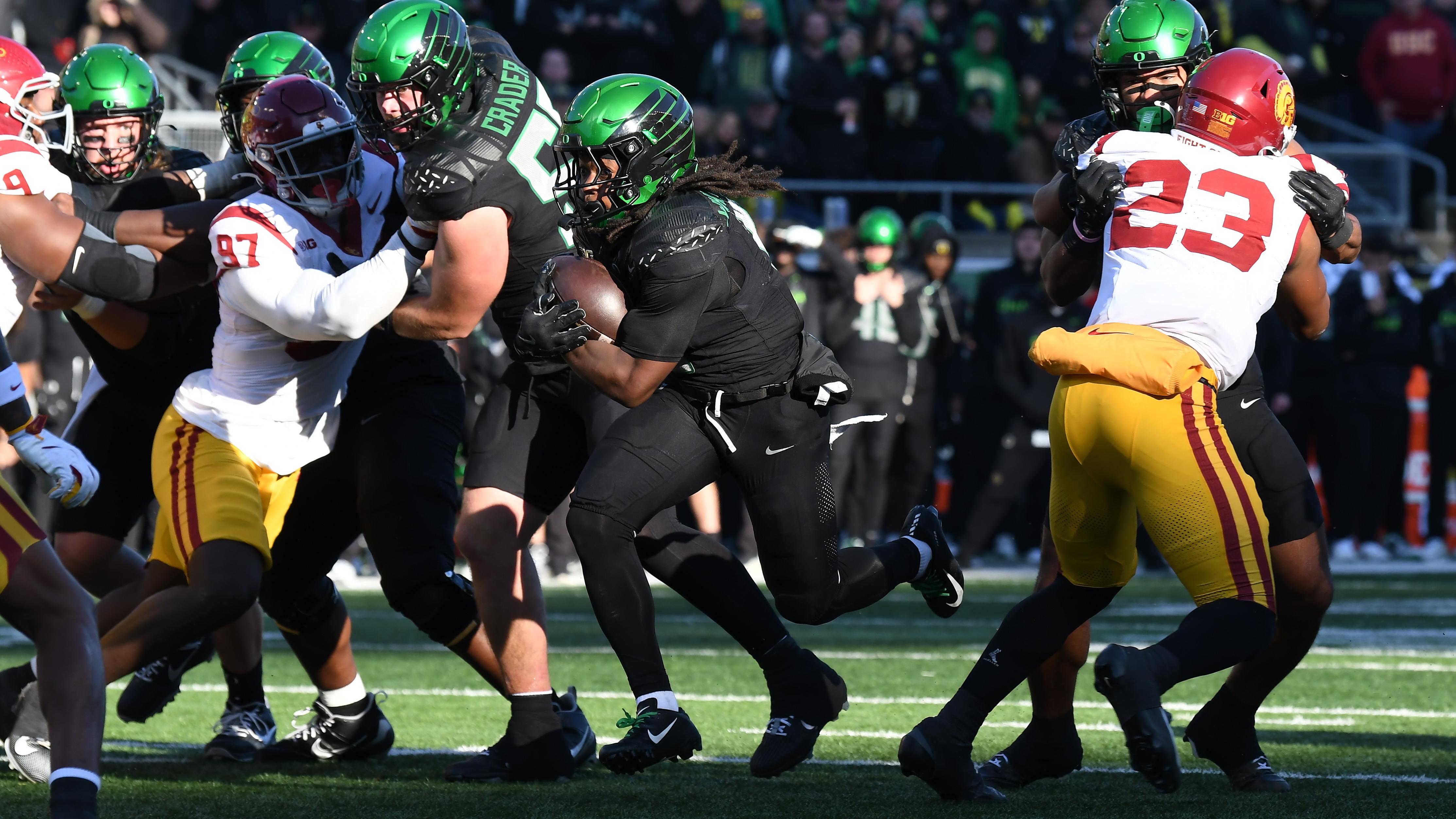 COLLEGE FOOTBALL: NOV 22 USC at Oregon