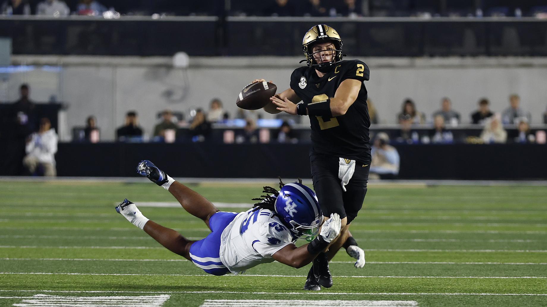 COLLEGE FOOTBALL: NOV 22 Kentucky at Vanderbilt