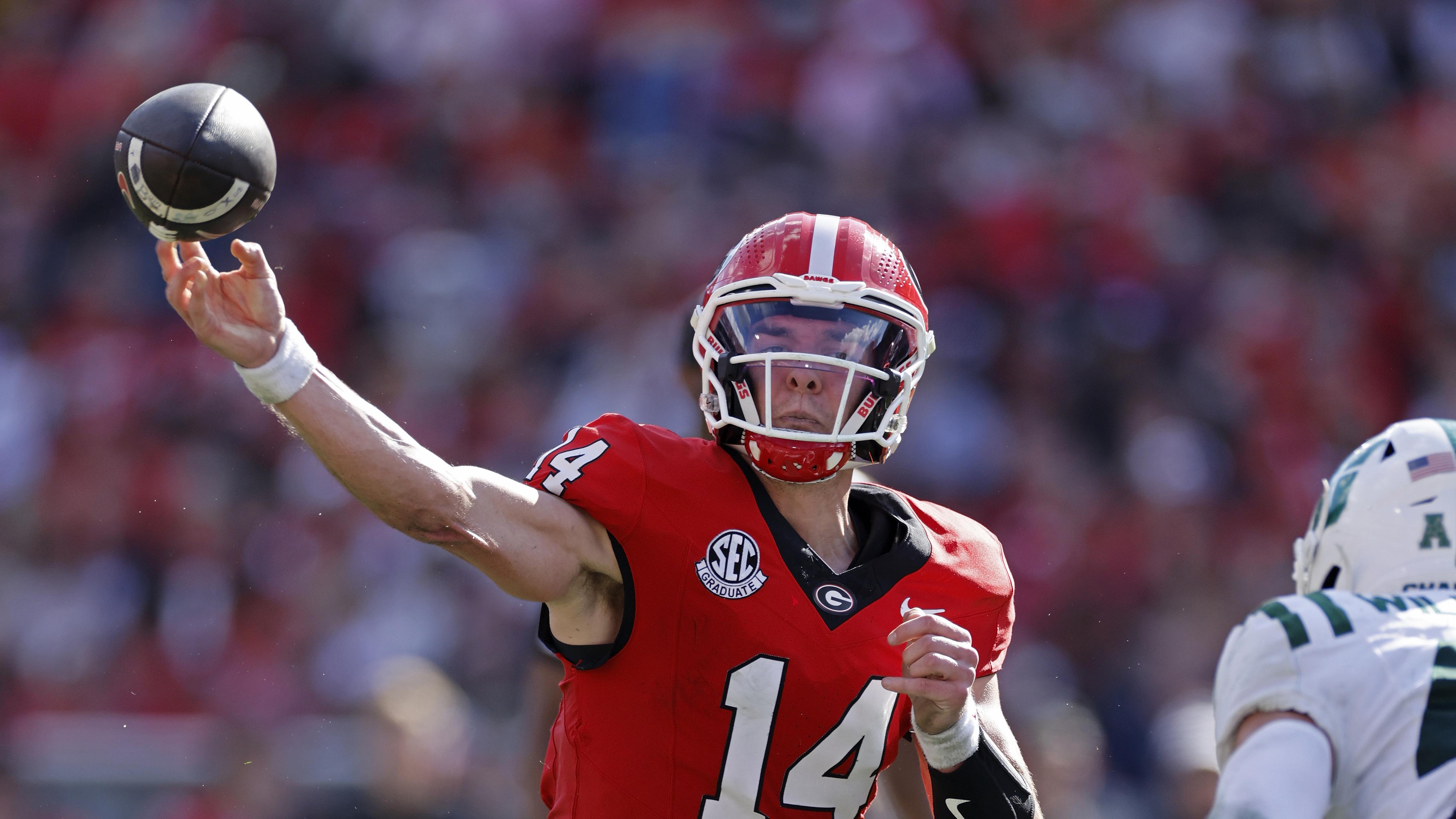 COLLEGE FOOTBALL: NOV 22 Charlotte at Georgia