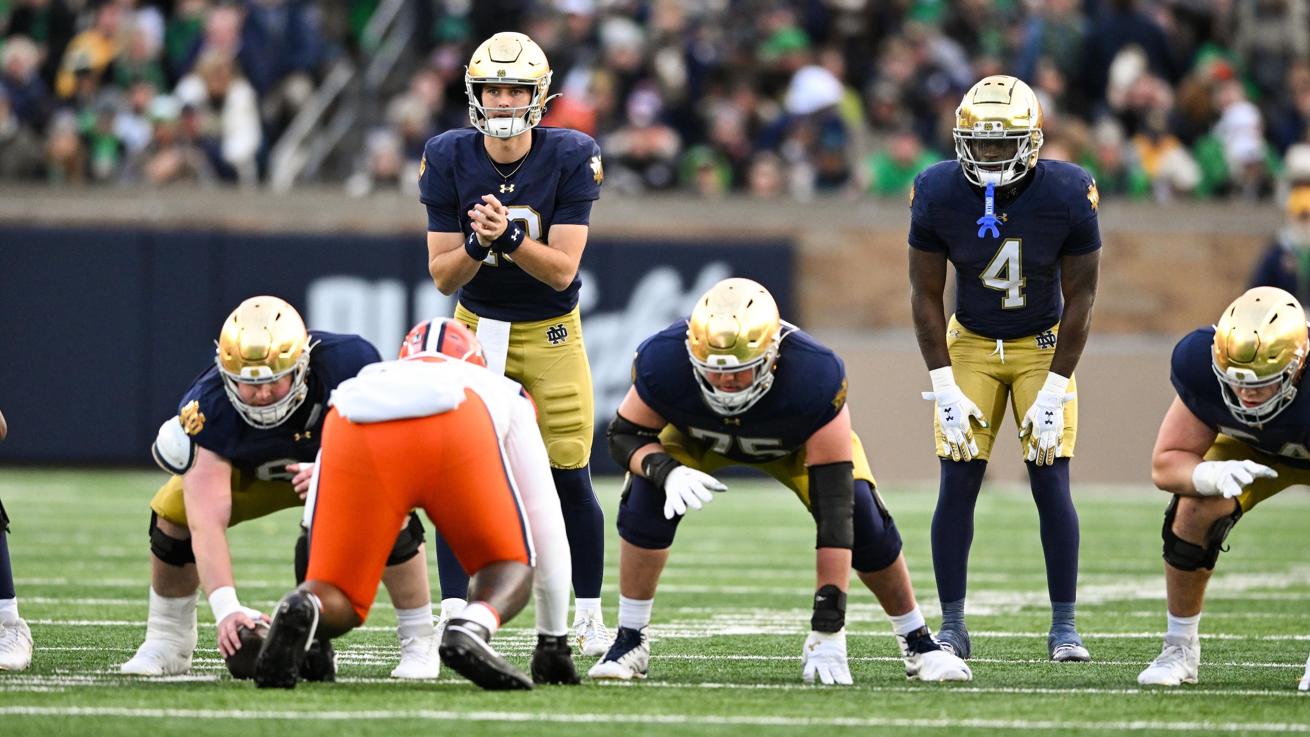 COLLEGE FOOTBALL: NOV 22 Syracuse at Notre Dame