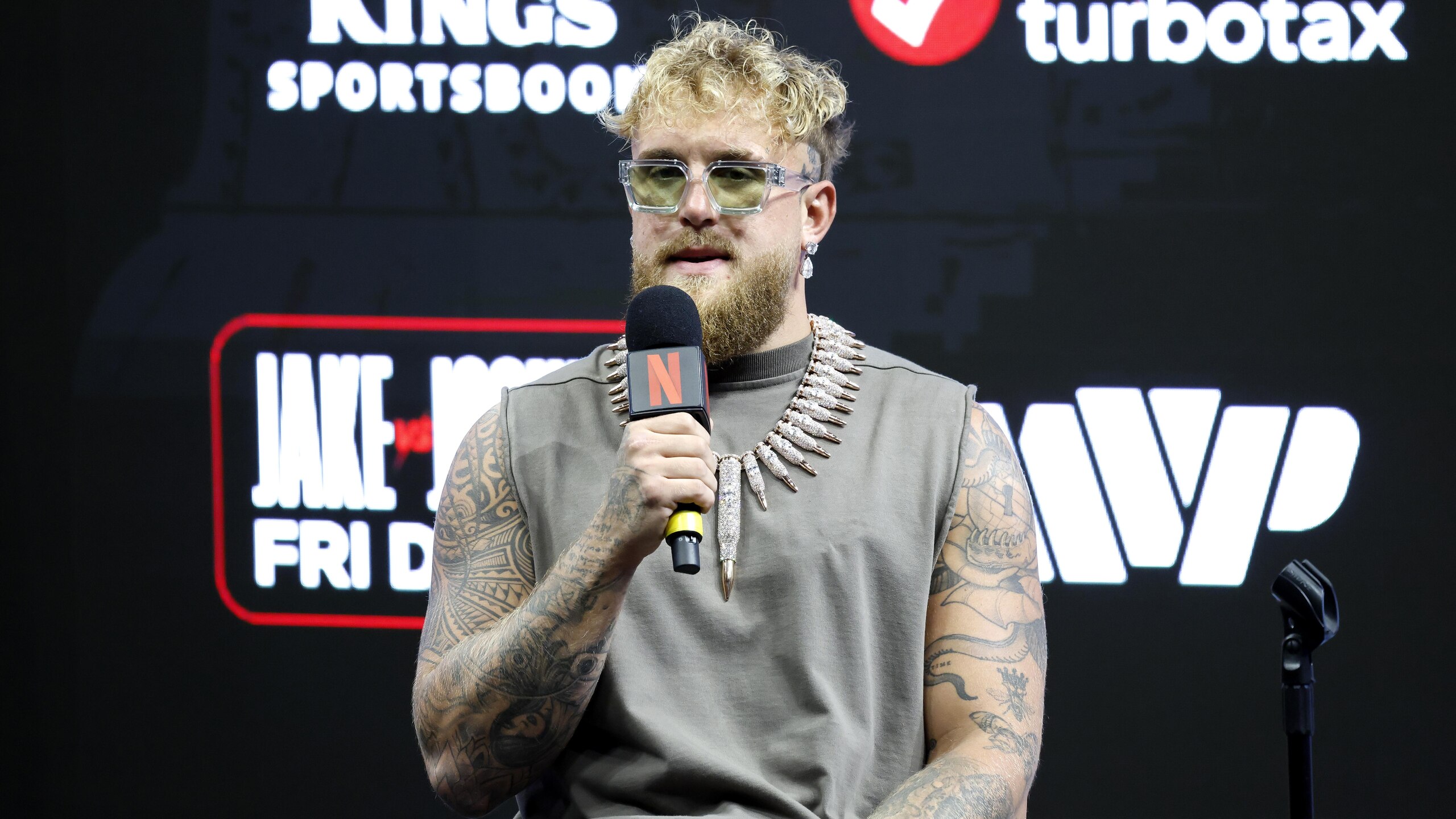 Jake Paul v Anthony Joshua - Press Conference