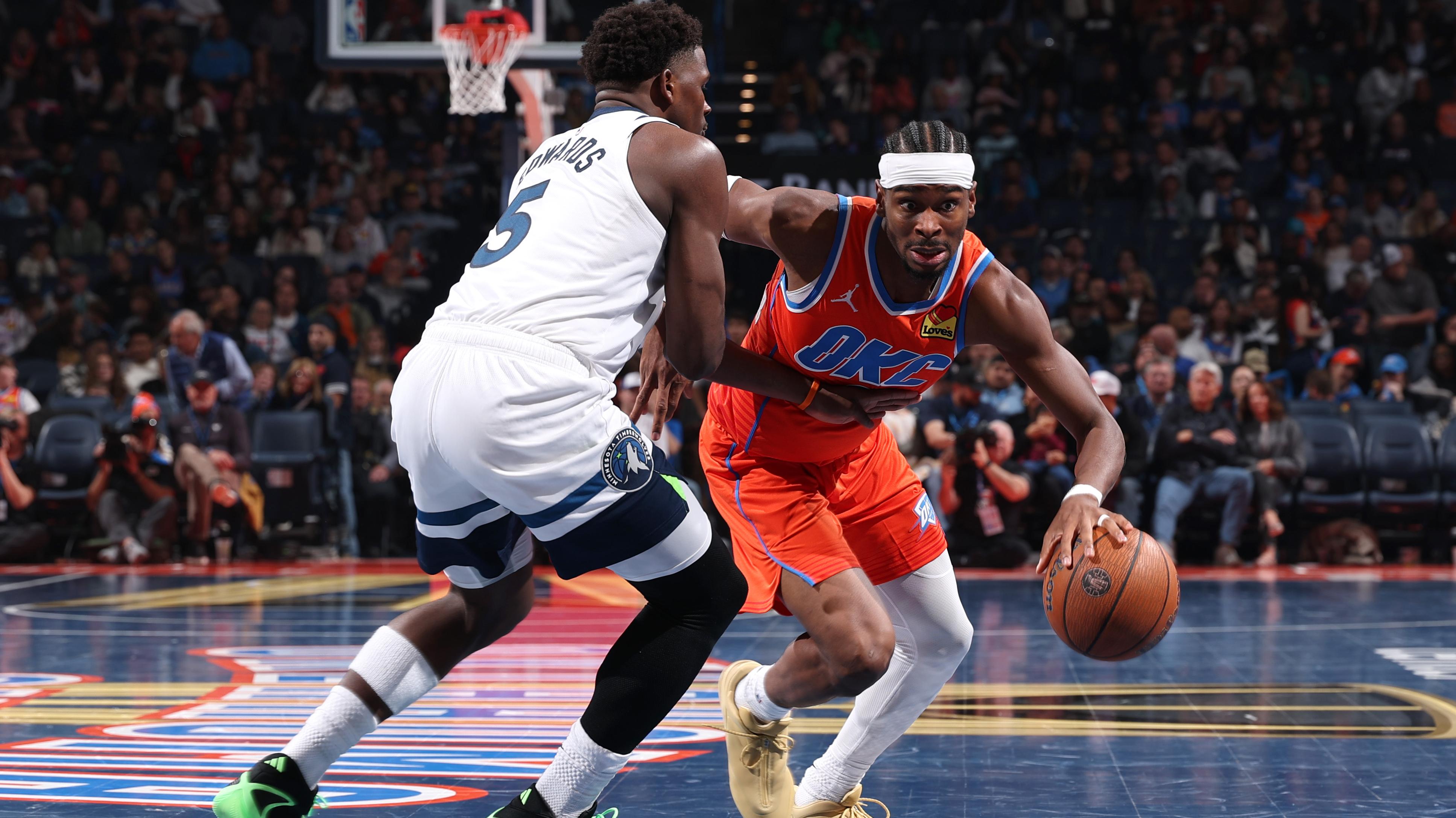 Shai Gilgeous-Alexander's 40, Thunder Top Timberwolves 10th Straight