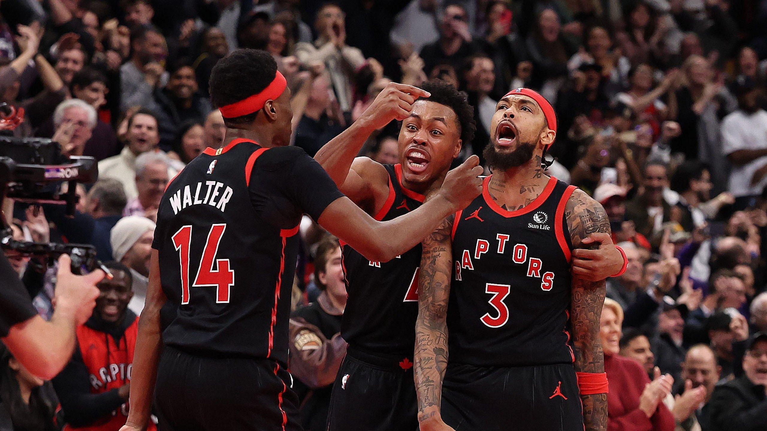 Toronto Raptors play the Indiana Pacers in NBA Cup action