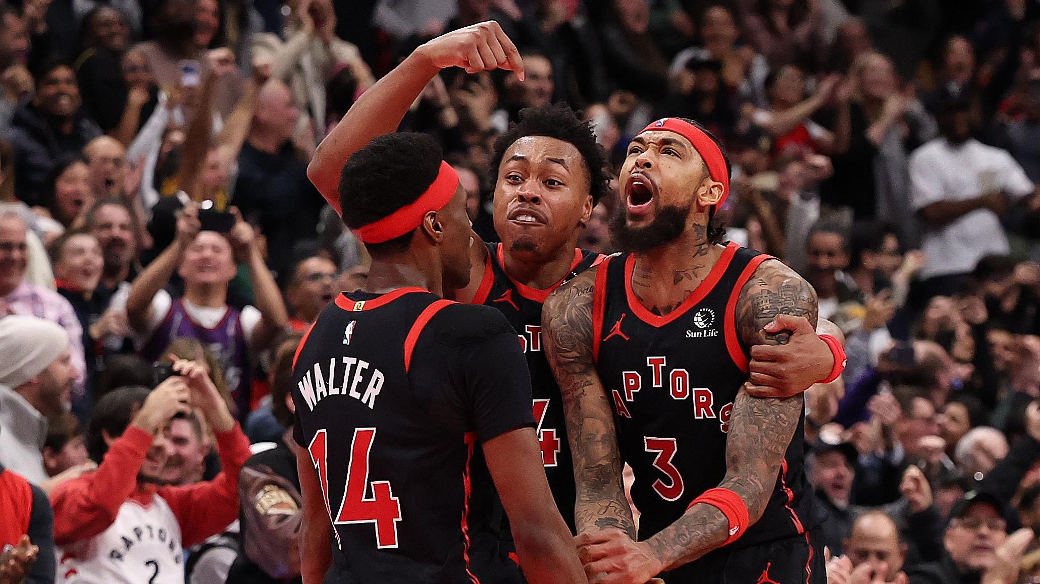 Toronto Raptors play the Indiana Pacers in NBA Cup action