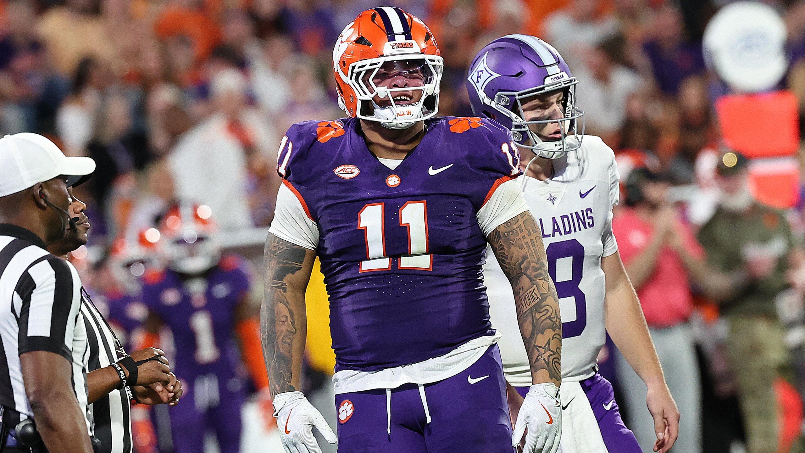 COLLEGE FOOTBALL: NOV 22 Furman at Clemson COLLEGE FOOTBALL: NOV 22 Furman at Clemson