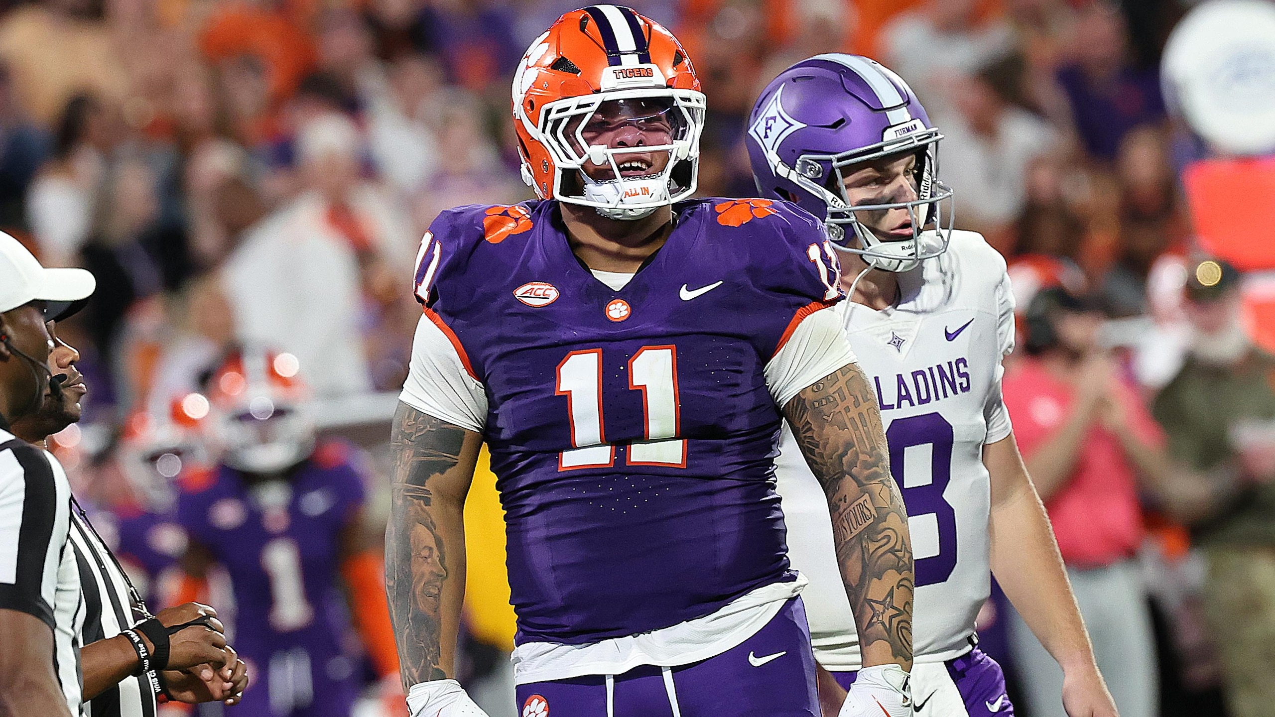 COLLEGE FOOTBALL: NOV 22 Furman at Clemson COLLEGE FOOTBALL: NOV 22 Furman at Clemson