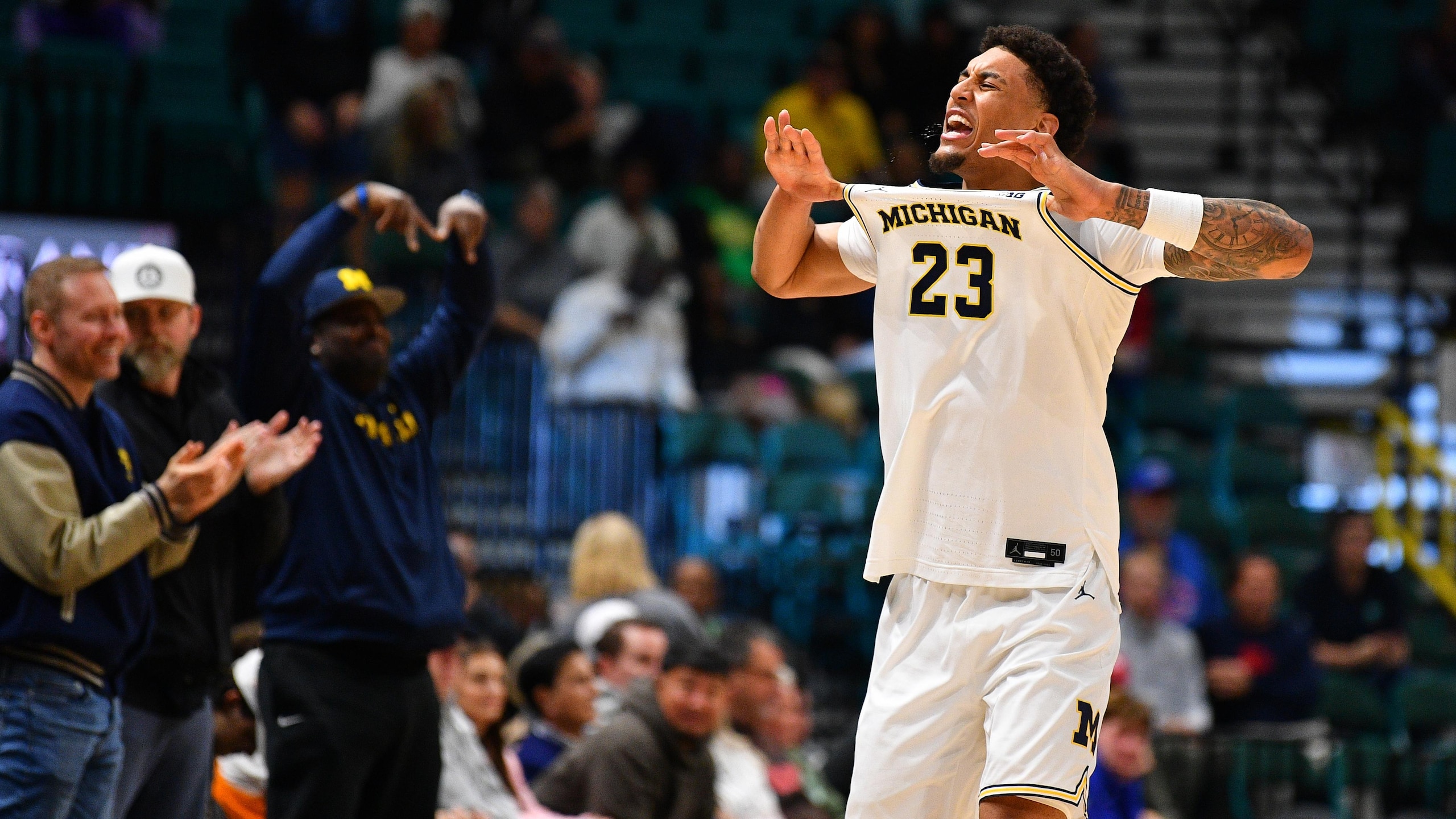 COLLEGE BASKETBALL: NOV 26 Players Era Gonzaga vs Michigan