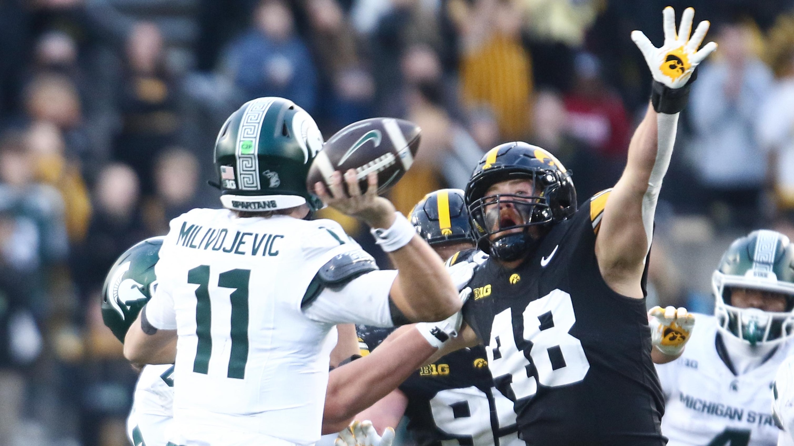 Michigan State v Iowa Michigan State v Iowa