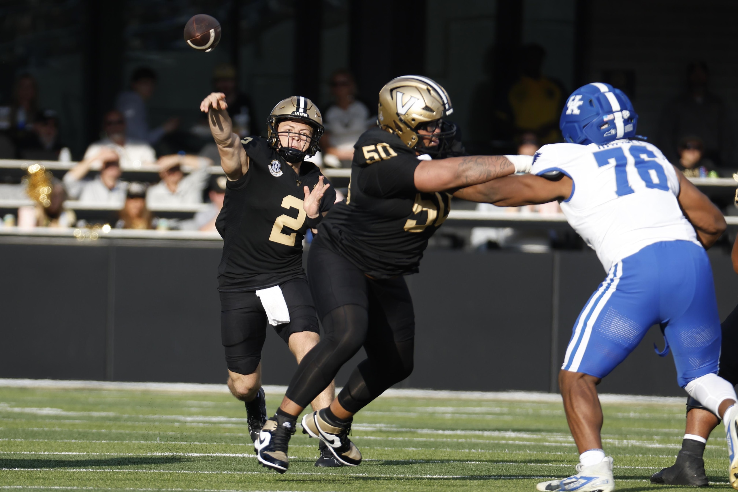 COLLEGE FOOTBALL: NOV 22 Kentucky at Vanderbilt