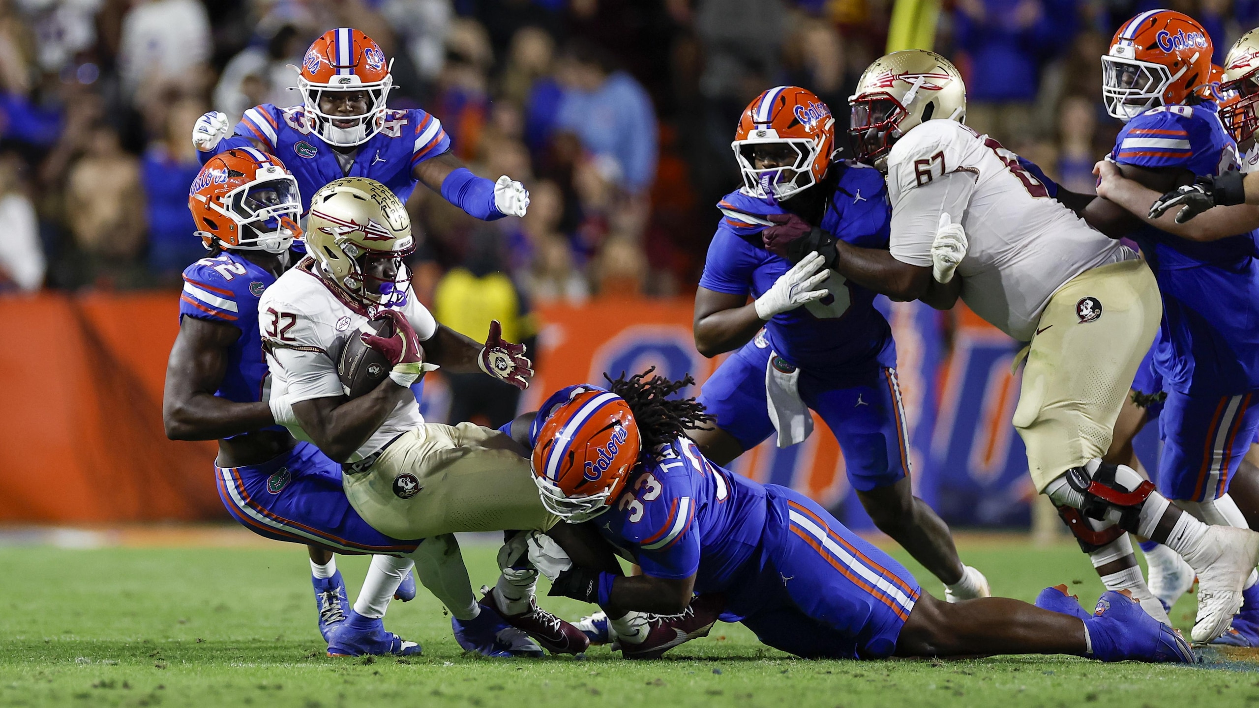 COLLEGE FOOTBALL: NOV 29 Florida State at Florida