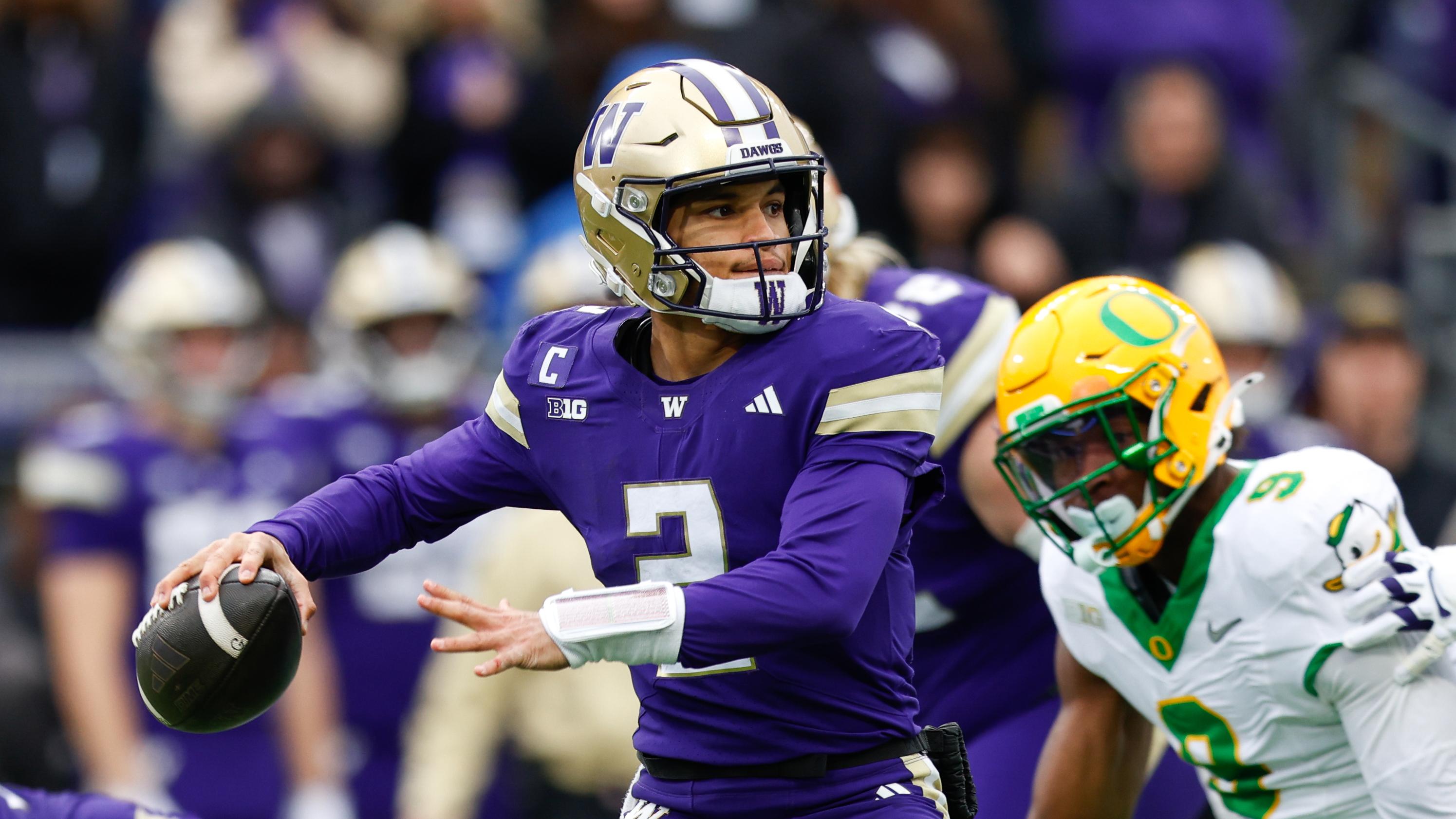 COLLEGE FOOTBALL: NOV 29 Oregon at Washington