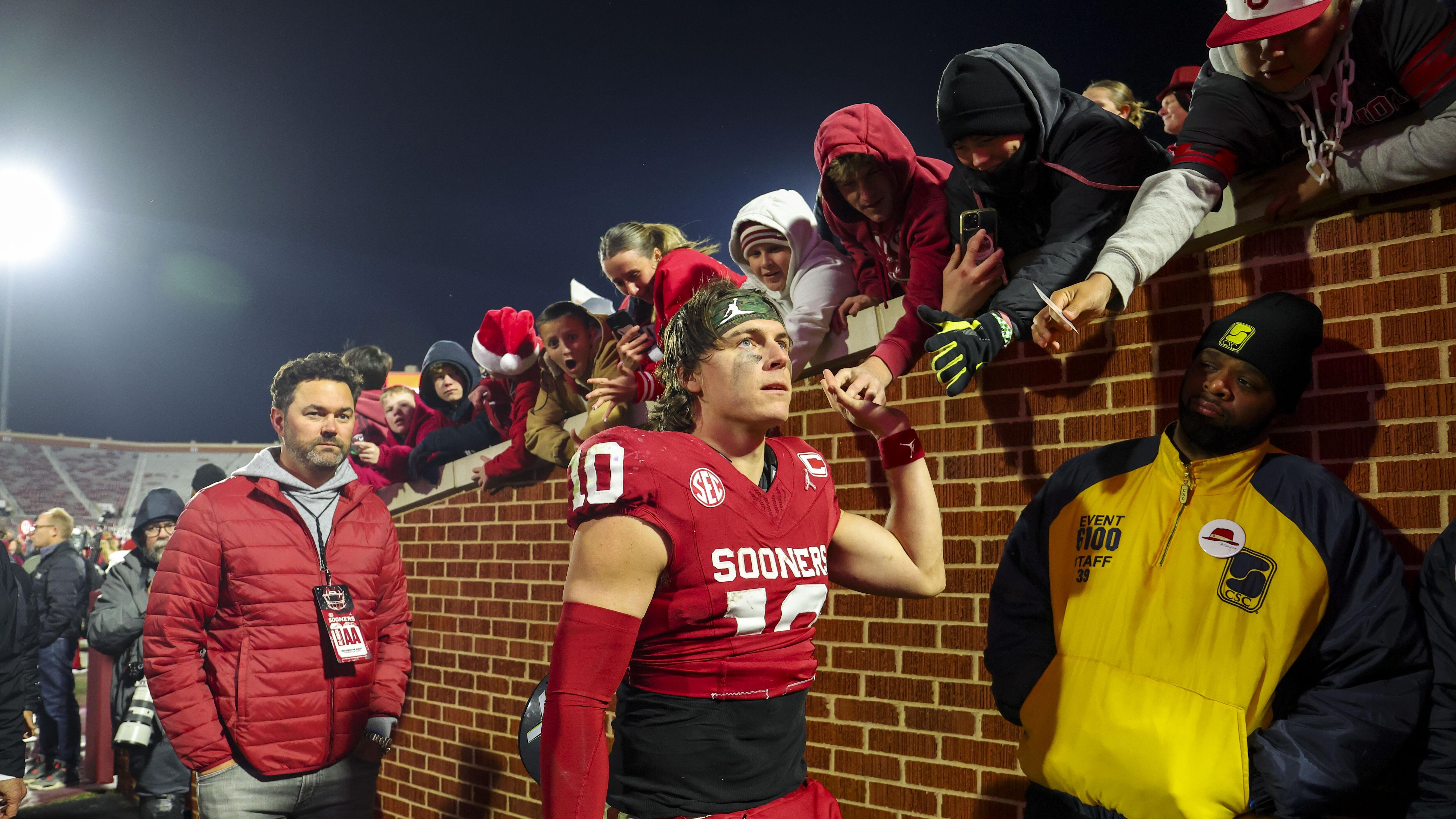 COLLEGE FOOTBALL: NOV 29 LSU at Oklahoma