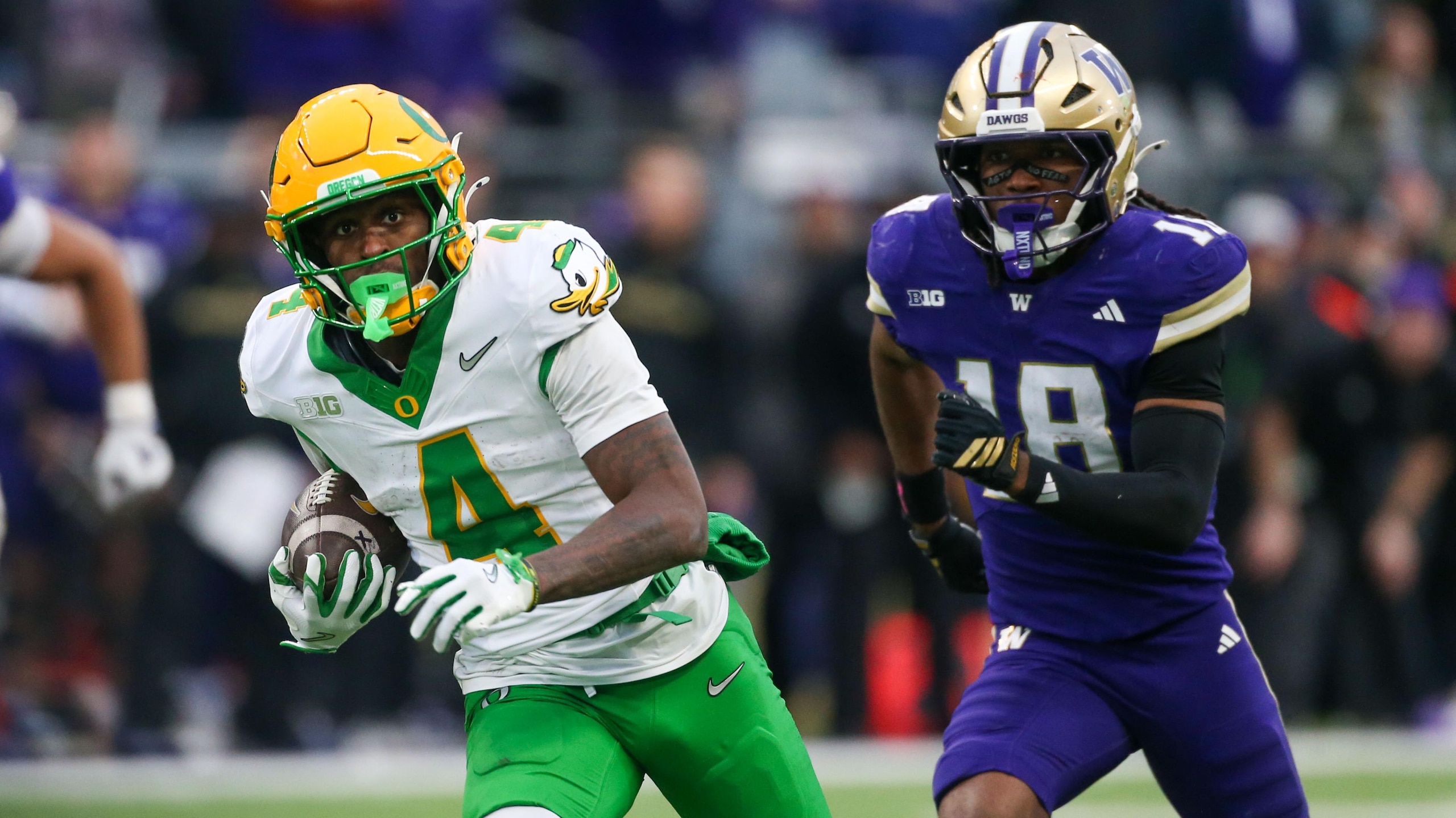 COLLEGE FOOTBALL: NOV 29 Oregon at Washington