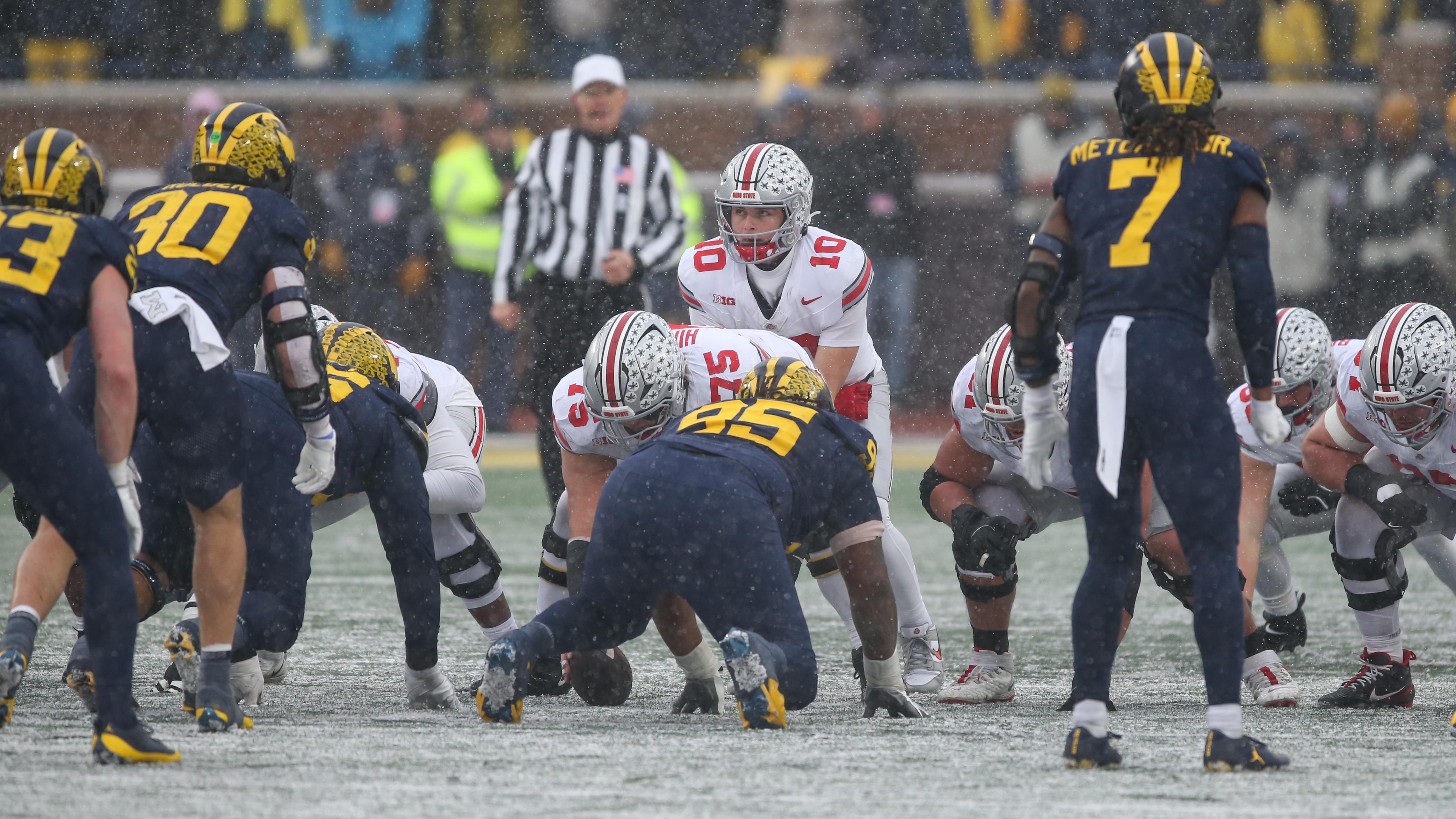 COLLEGE FOOTBALL: NOV 29 Ohio State at Michigan