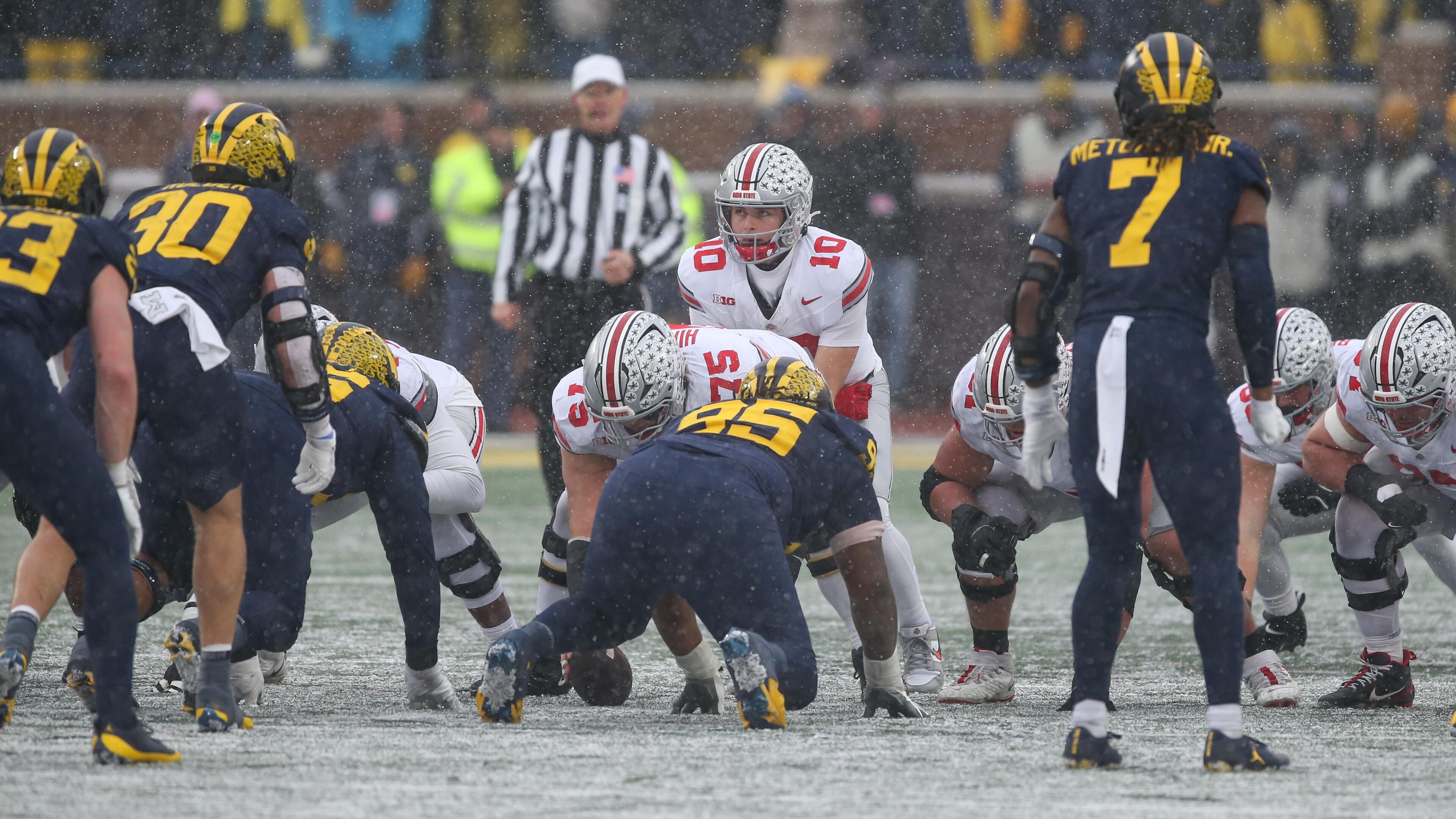 COLLEGE FOOTBALL: NOV 29 Ohio State at Michigan COLLEGE FOOTBALL: NOV 29 Ohio State at Michigan