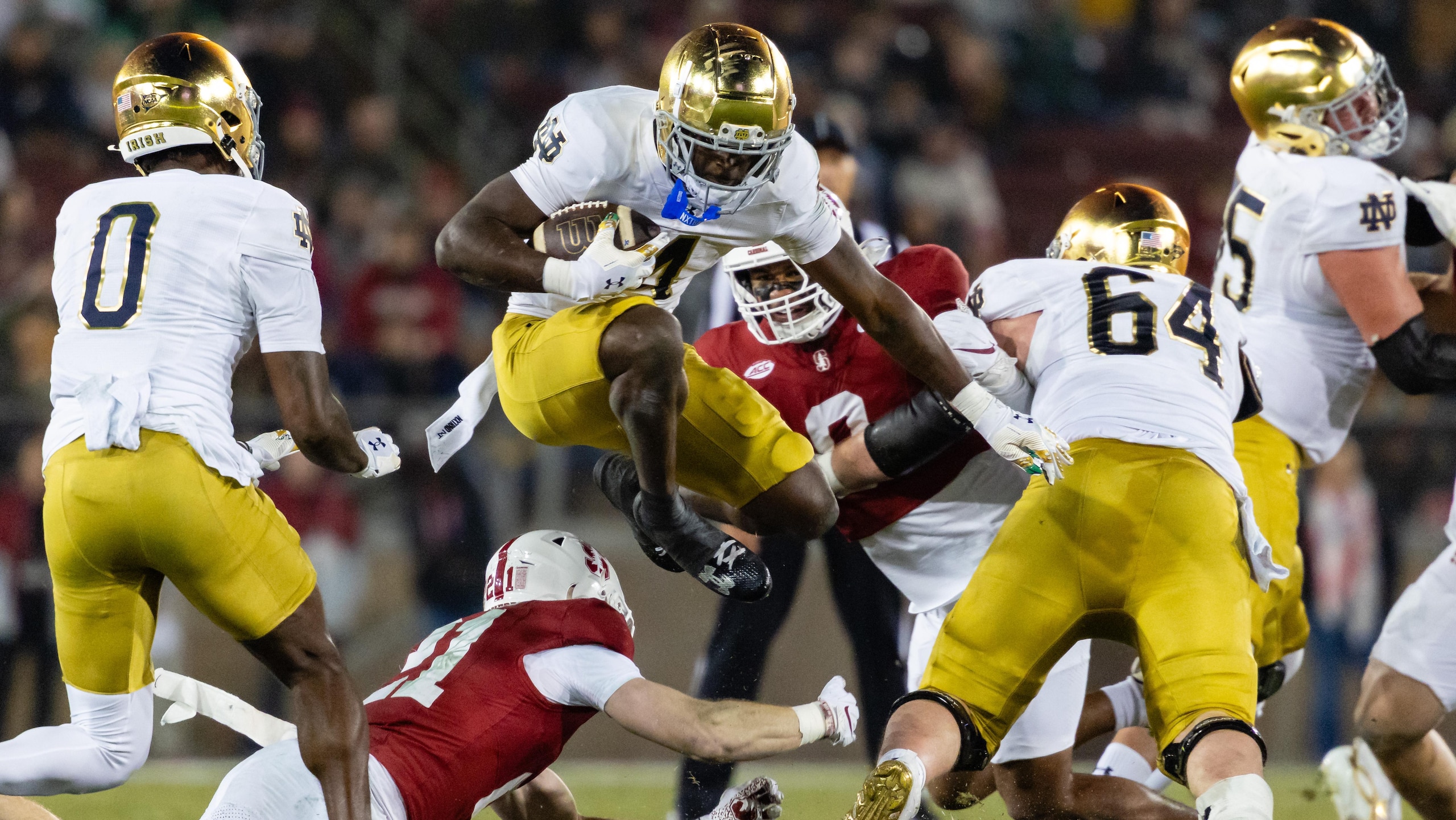COLLEGE FOOTBALL: NOV 29 Notre Dame at Stanford