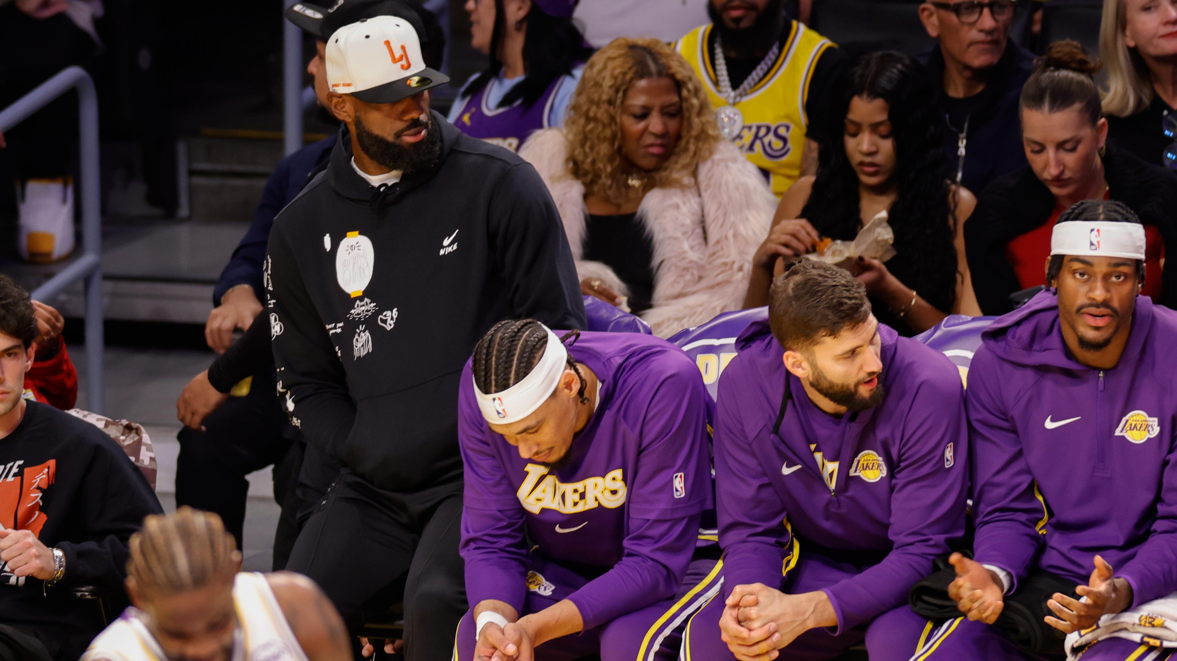 LeBron Laughs as Maxi Kleber's Wild Airball Sparks Lakers Win