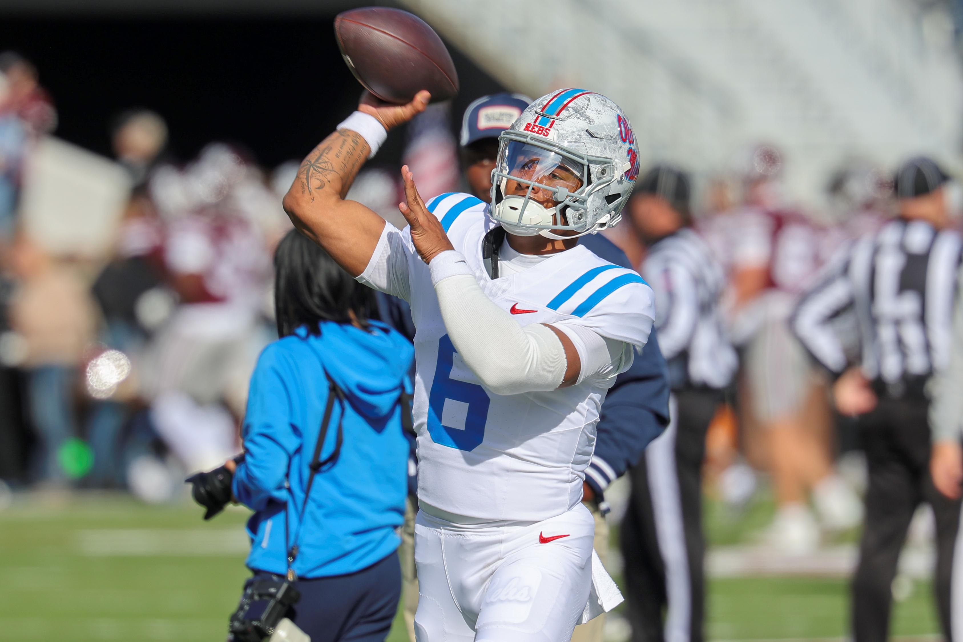 COLLEGE FOOTBALL: NOV 28 Ole Miss at Mississippi State