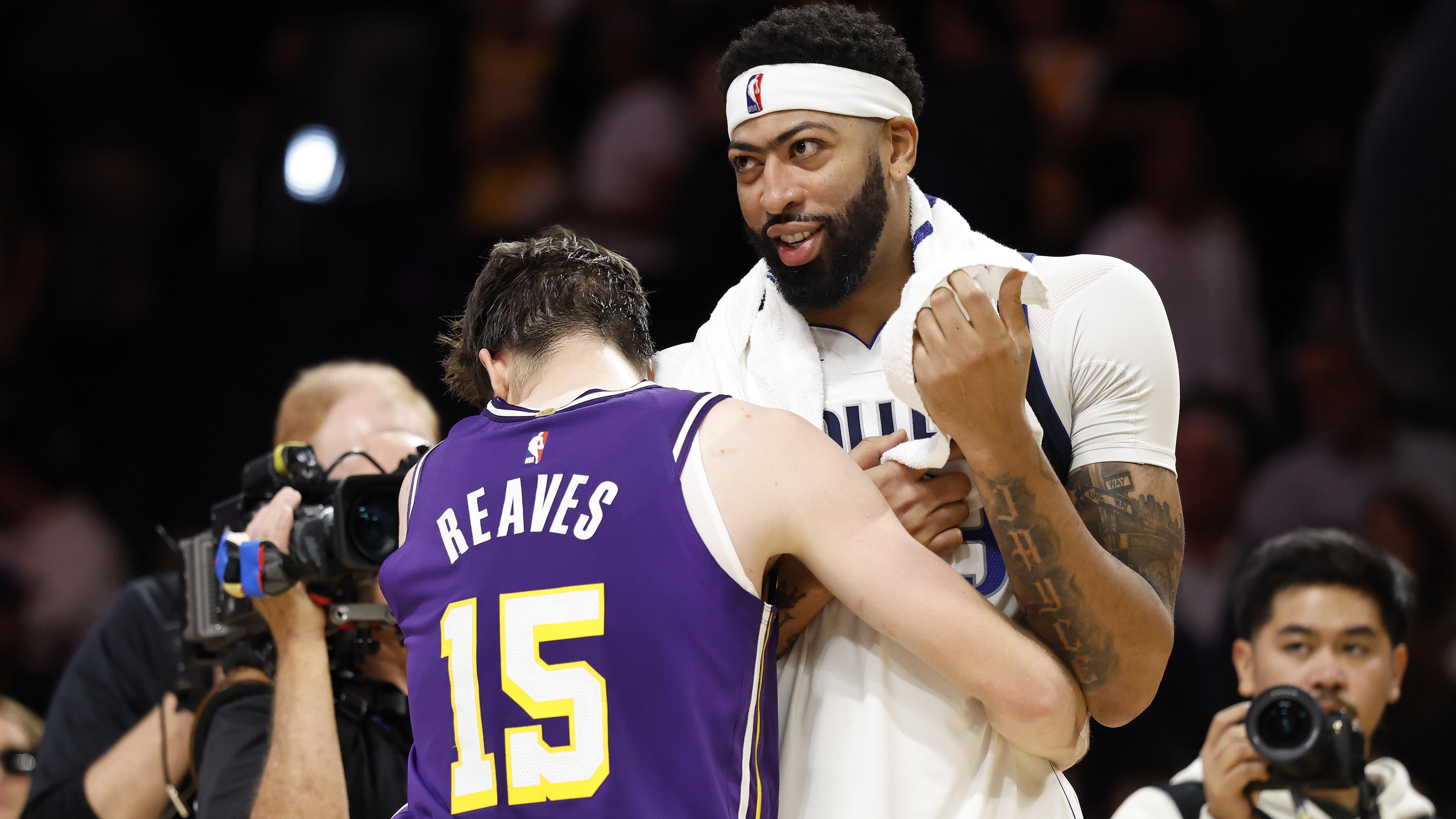 Austin Reaves' 38 Sparks Lakers, Swaps Jersey With AD