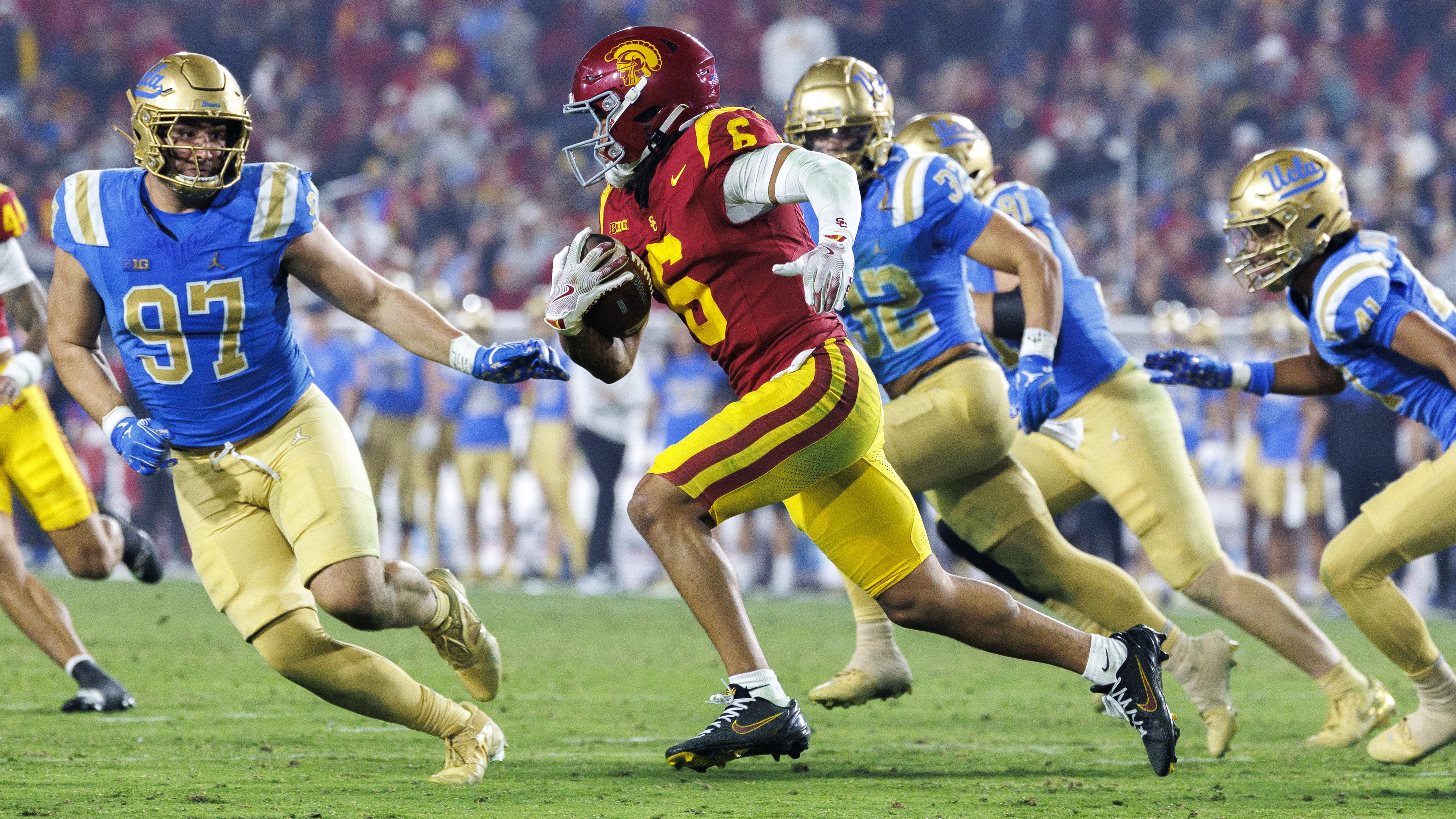 USC vs UCLA in Los Angeles, CA