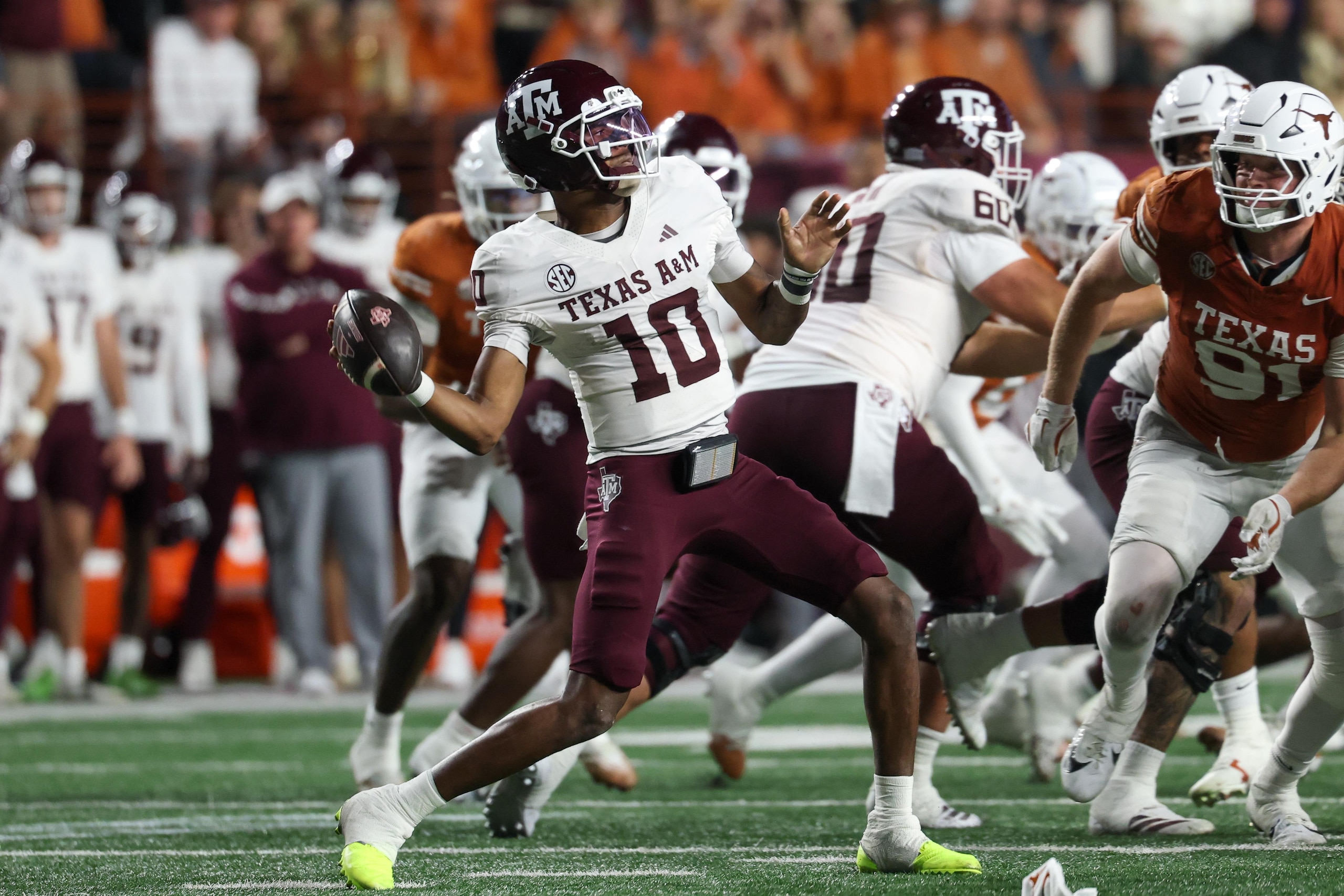 COLLEGE FOOTBALL: NOV 28 Texas A&M at Texas