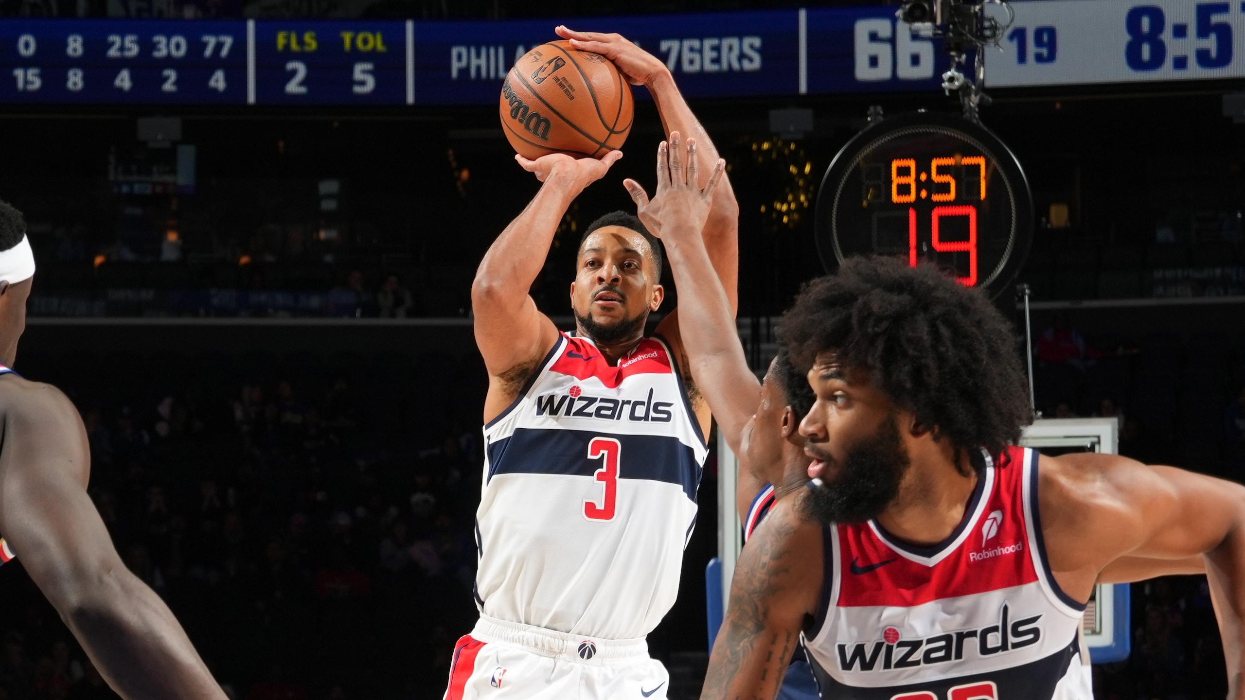 Washington Wizards v Philadelphia 76ers