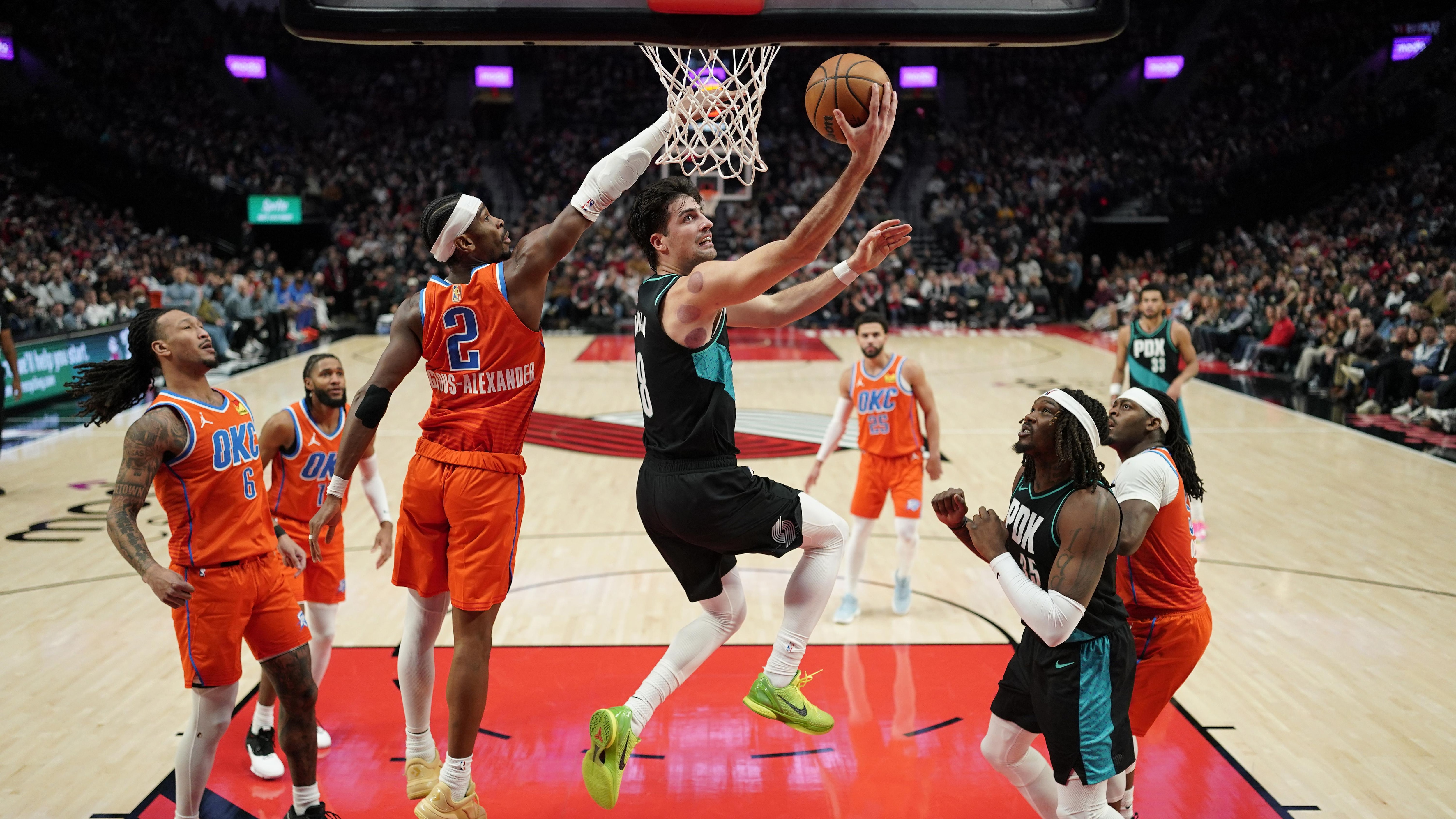 Oklahoma City Thunder v Portland Trail Blazers