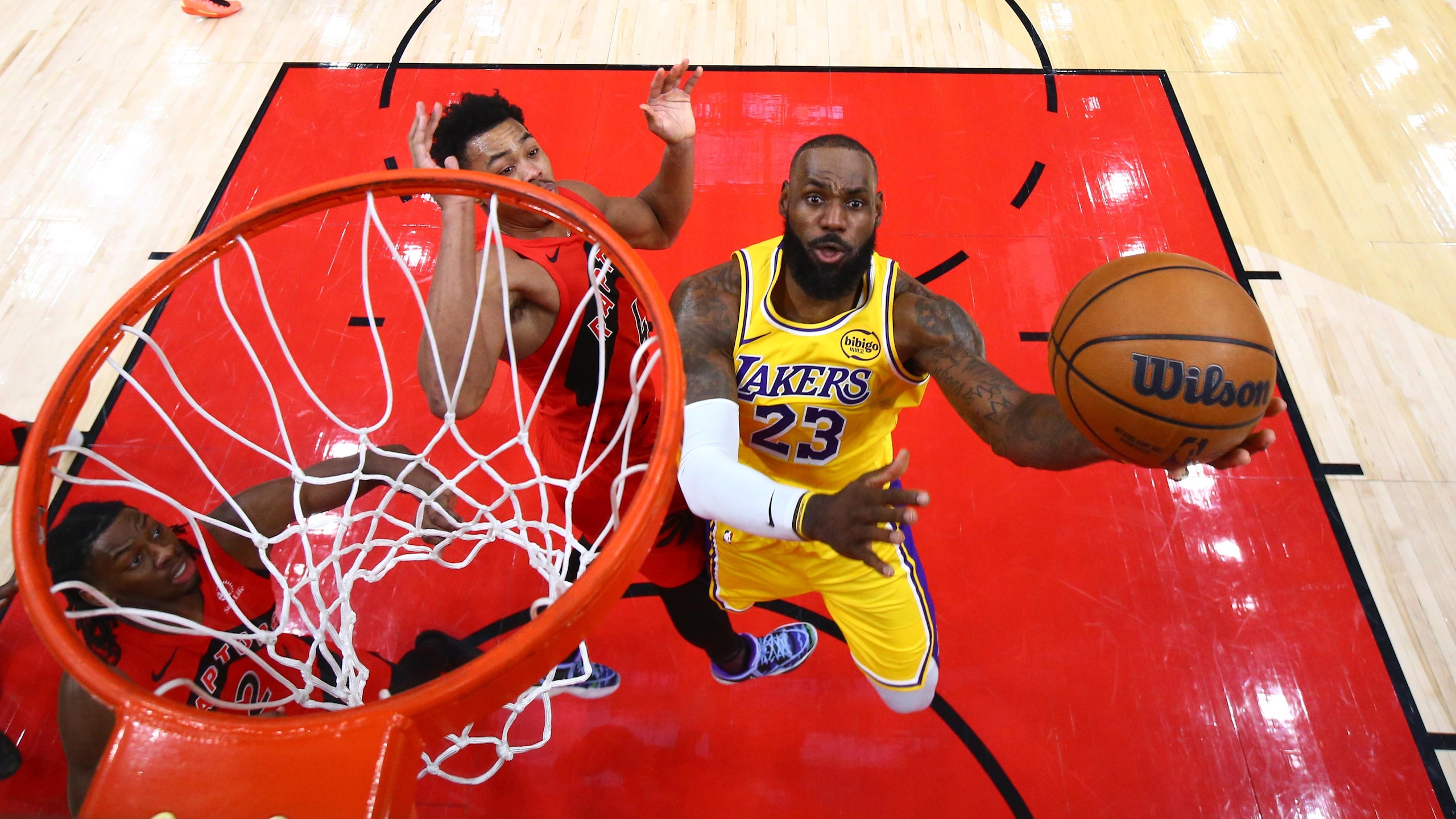 Los Angeles Lakers v Toronto Raptors Los Angeles Lakers v Toronto Raptors