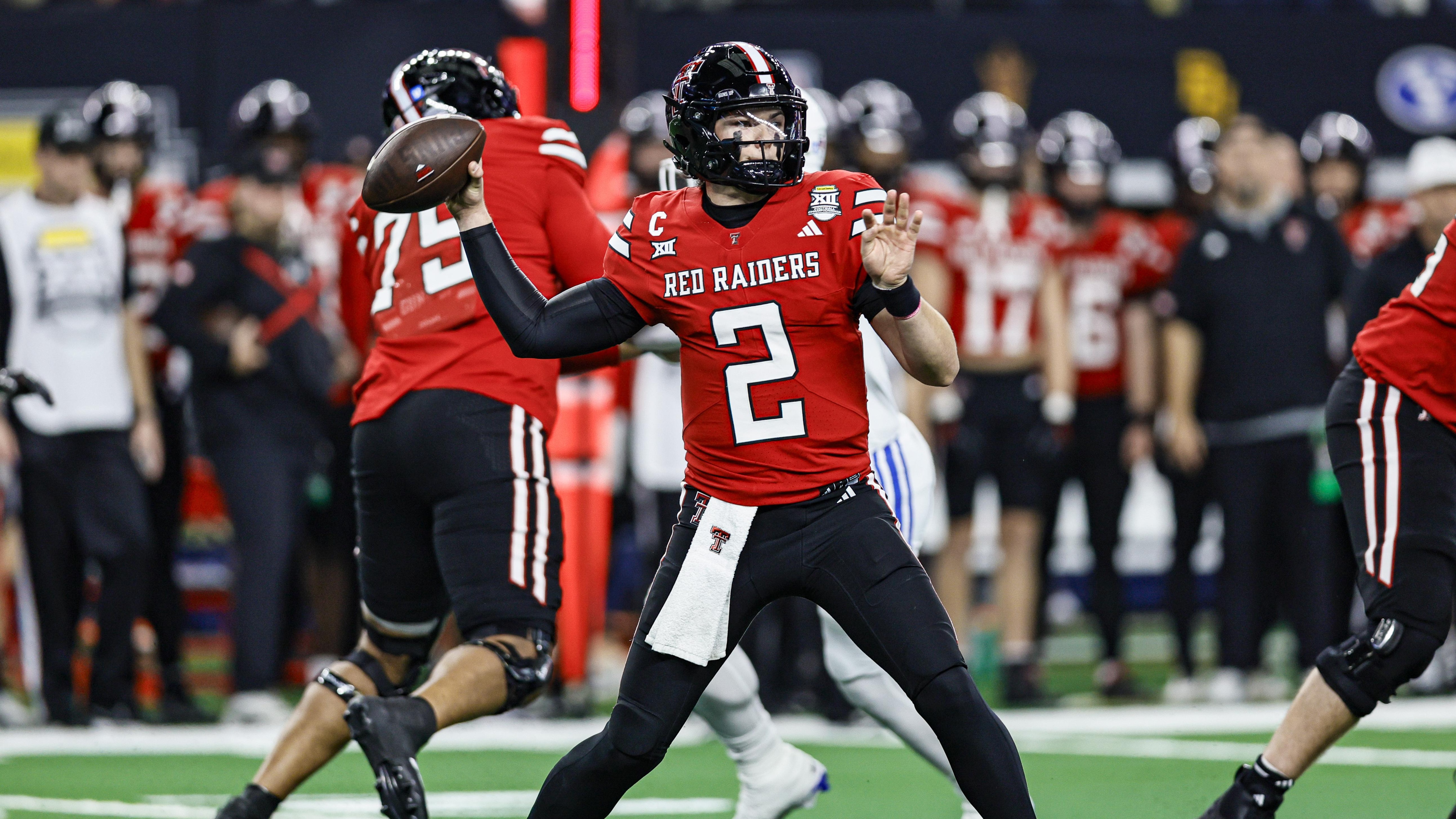 COLLEGE FOOTBALL: DEC 06 Big 12 Championship Game Texas Tech vs BYU