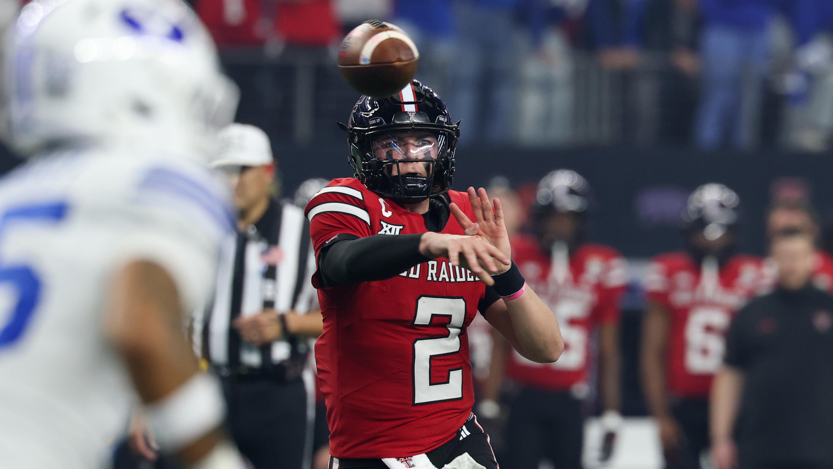 COLLEGE FOOTBALL: DEC 06 Big 12 Championship Game Texas Tech vs BYU
