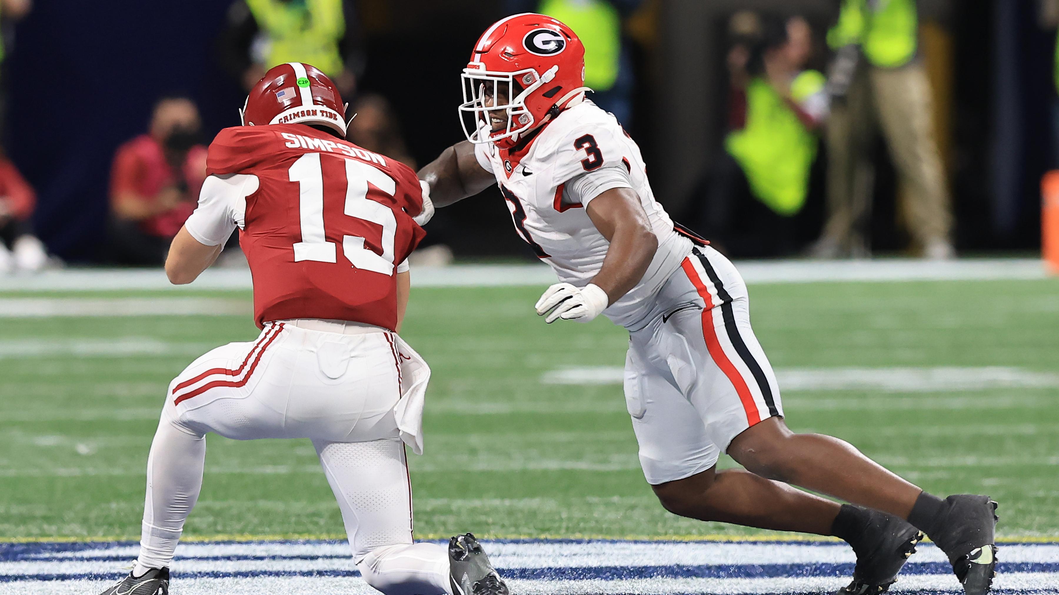 COLLEGE FOOTBALL: DEC 06 SEC Championship Game Georgia vs Alabama